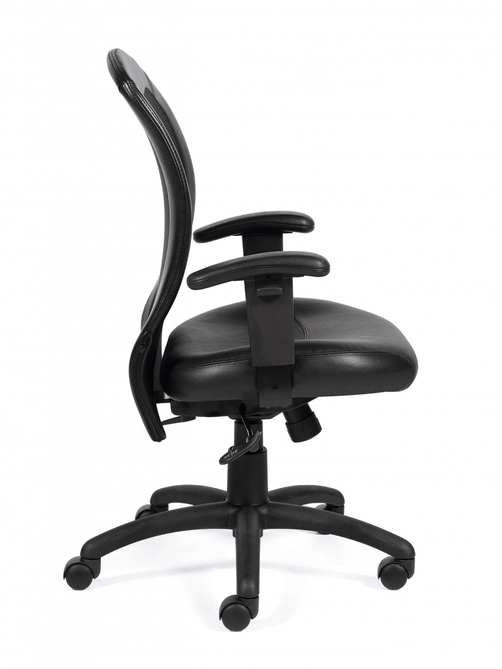 Contemporary office chair side view Contemporary office chair side view