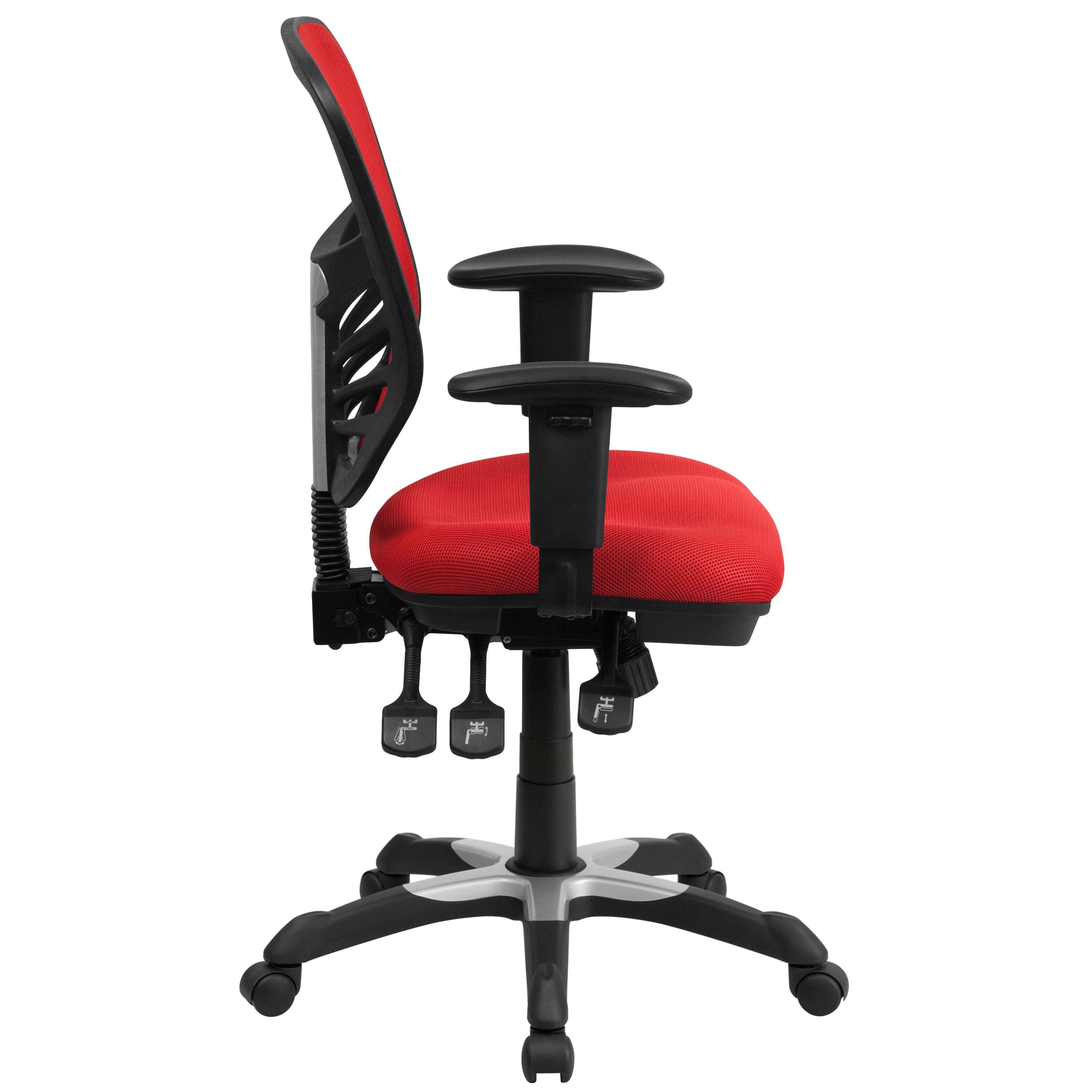 Contemporary office chairs side view Contemporary office chairs side view