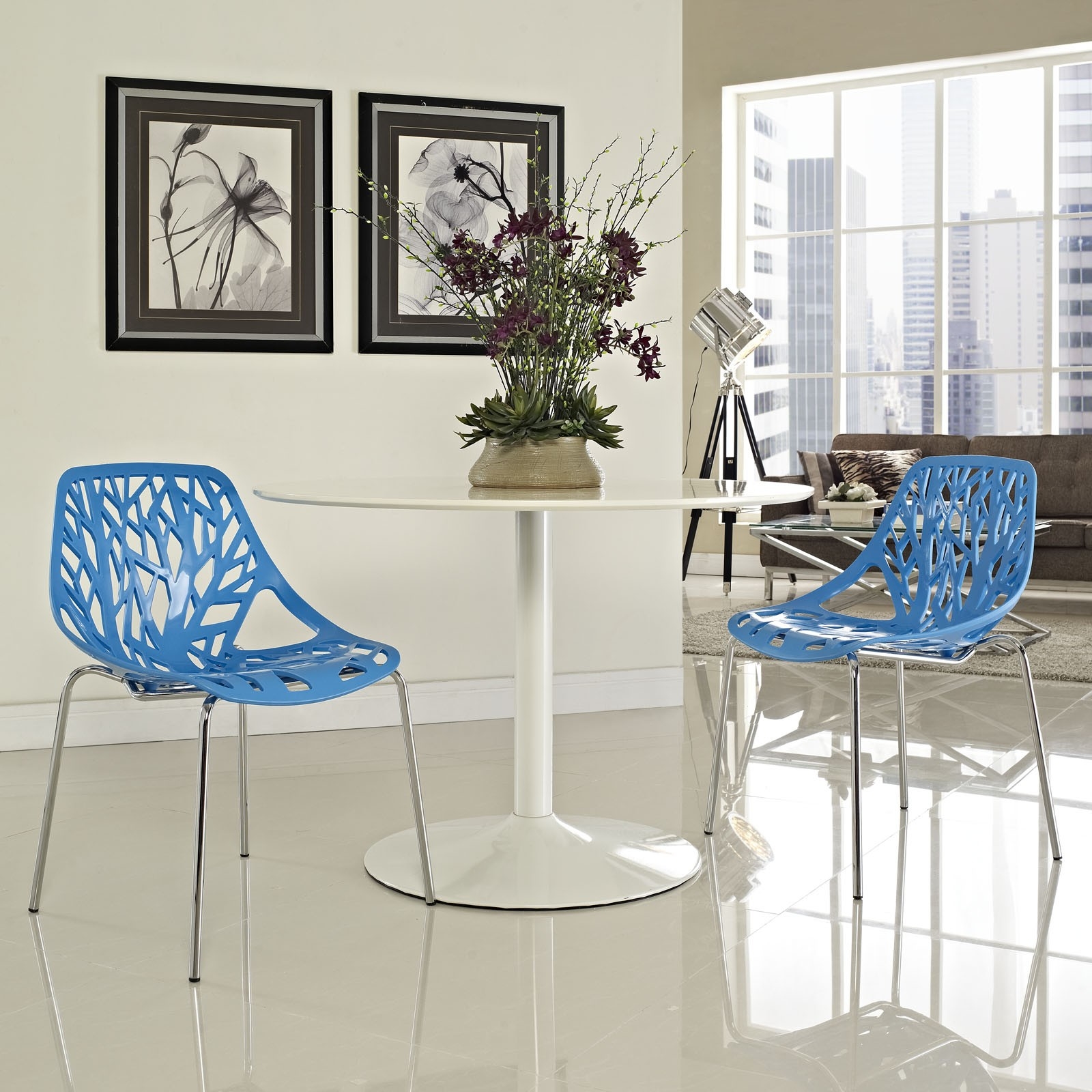 Contemporary restaurant chair environmental 2 Contemporary restaurant chair environmental 2