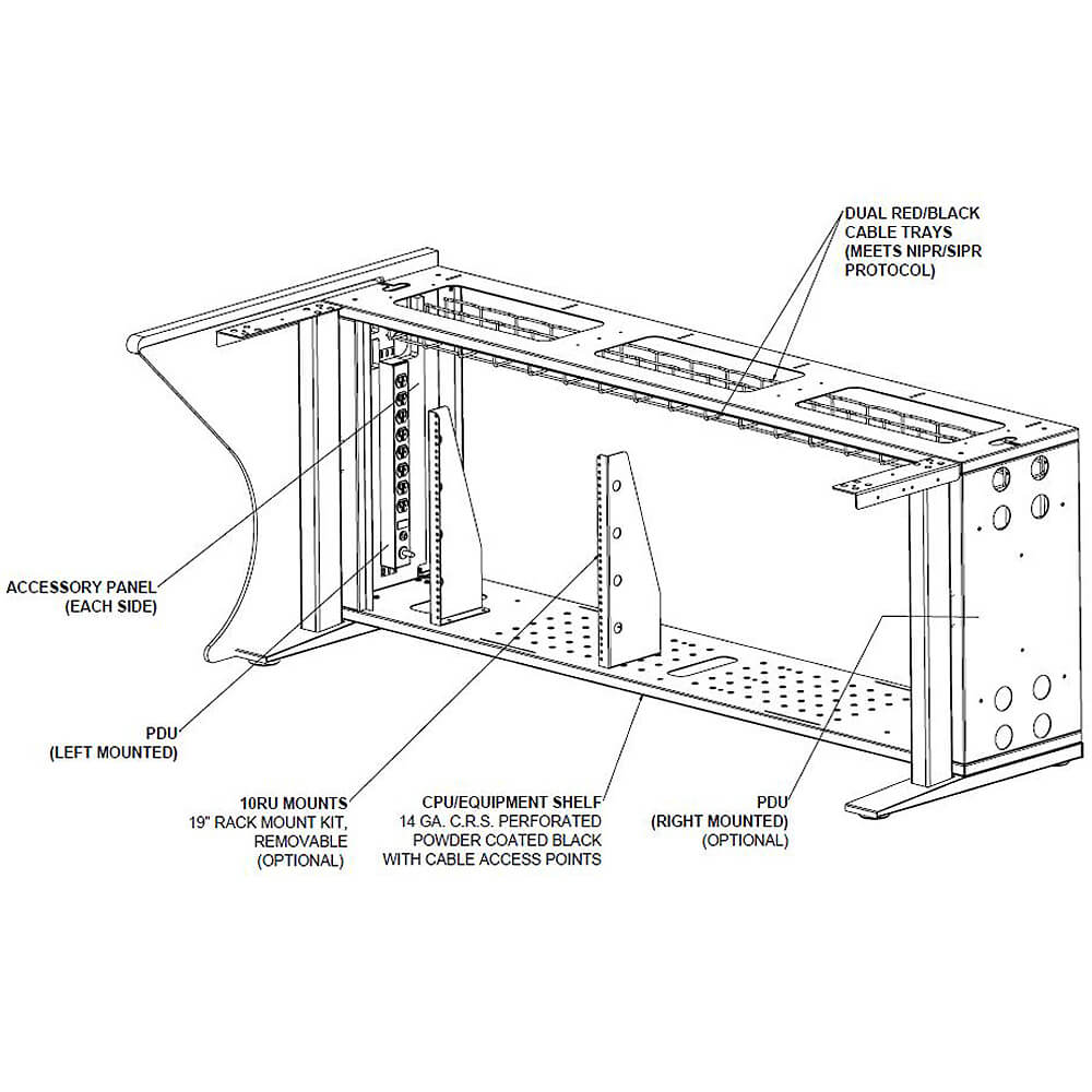 Control console furniture static details 02 Control console furniture static details 02