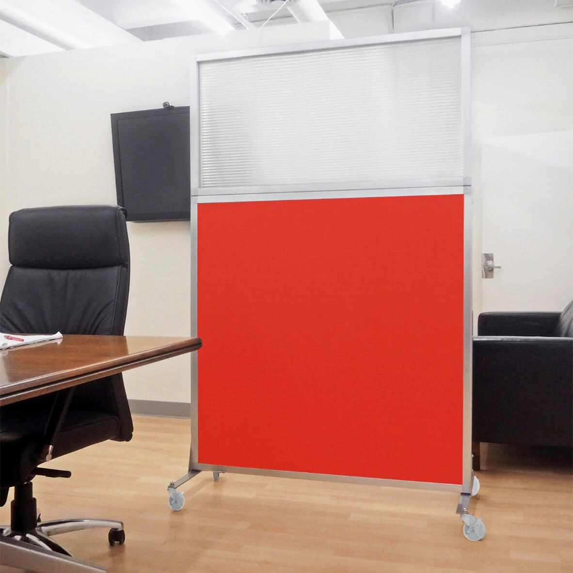 Modular panels on wheels 72h x 48w lifestyle 1 Modular panels on wheels 72h x 48w lifestyle 1