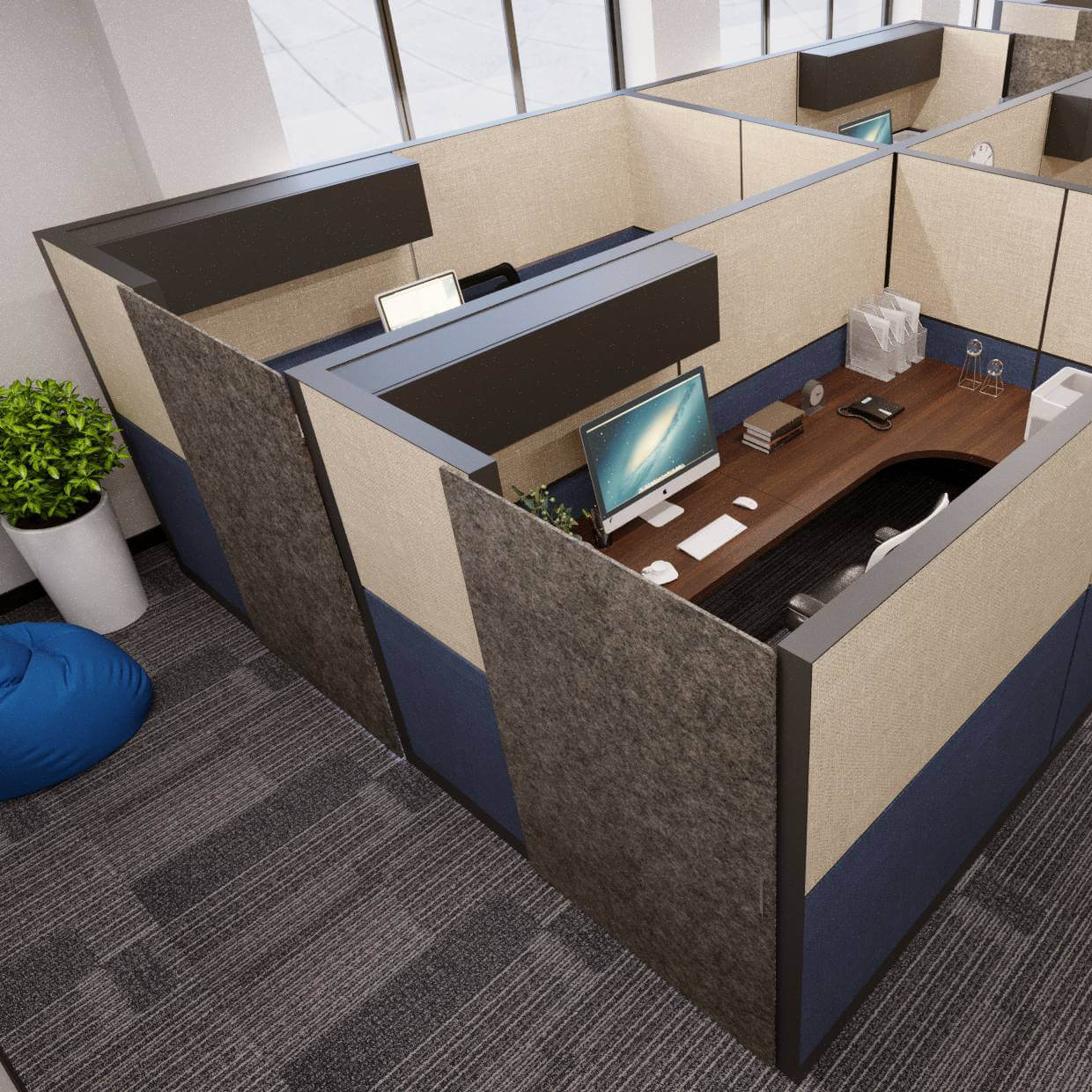 Cubicle door pet Cubicle door pet