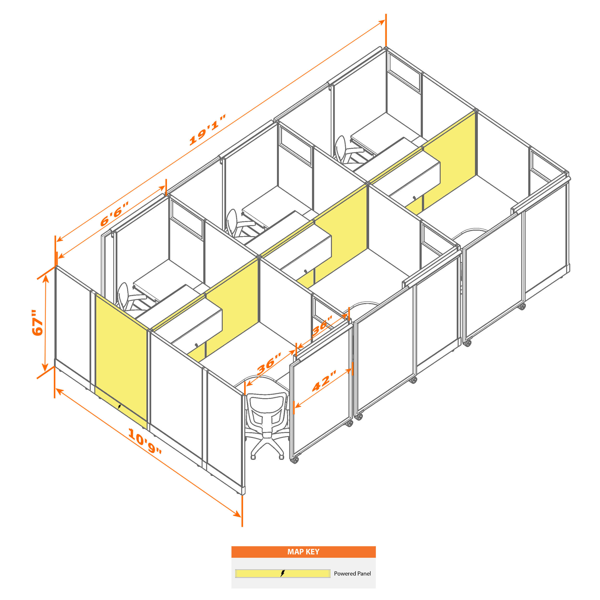 Cubicle with door 56 6c 1 Cubicle with door 56 6c 1