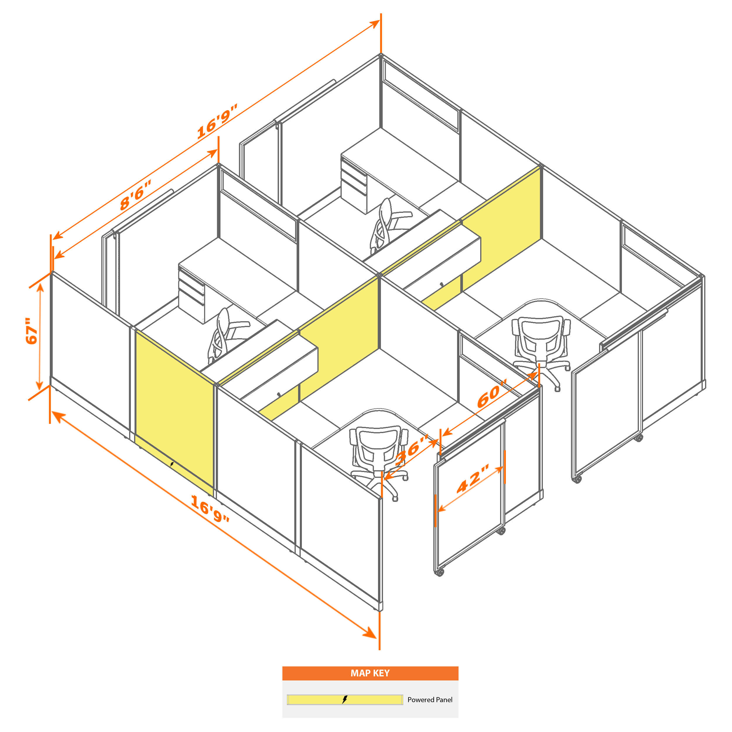 Cubicle with door 88 4c 1 Cubicle with door 88 4c 1