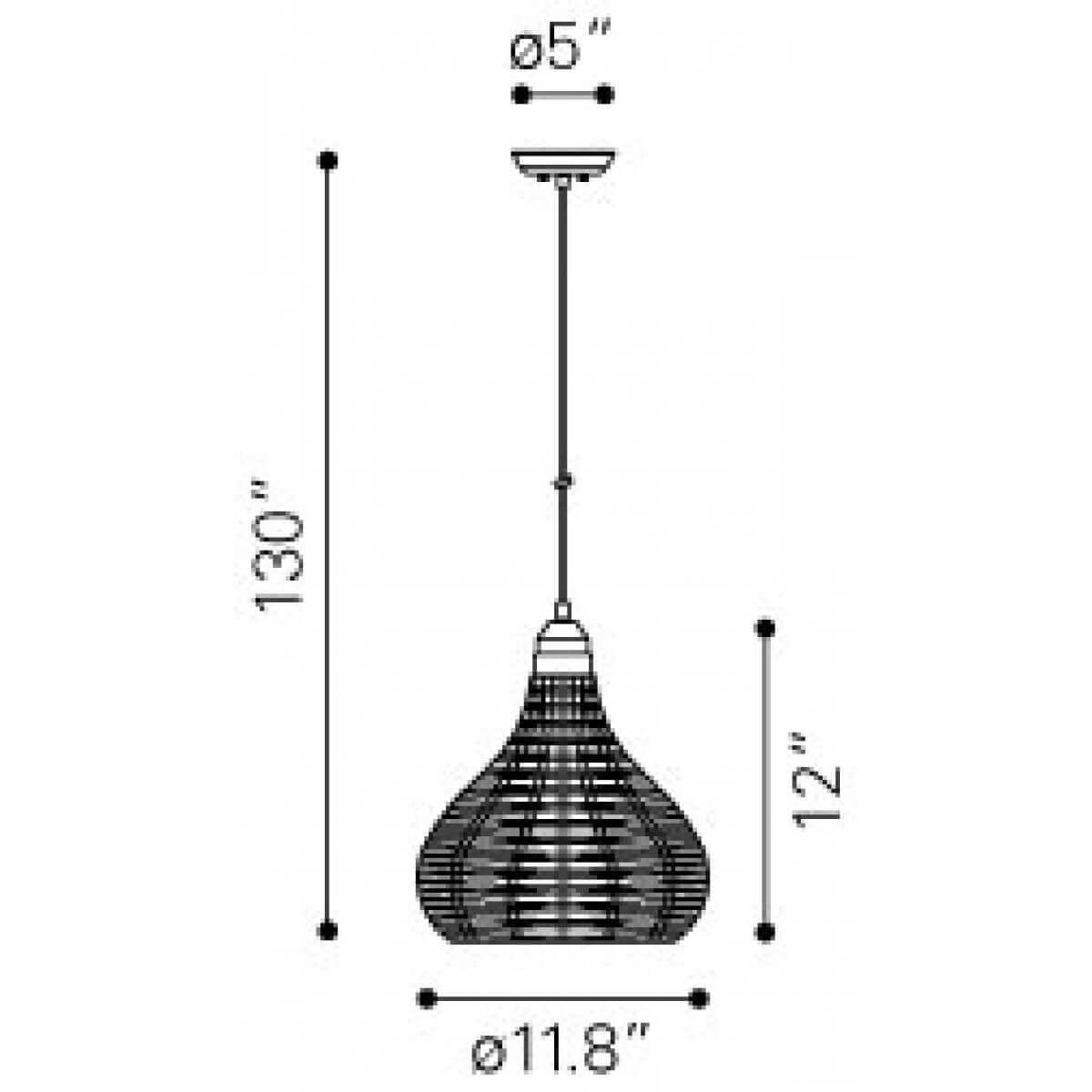 Designer lamps dimensions view Designer lamps dimensions view