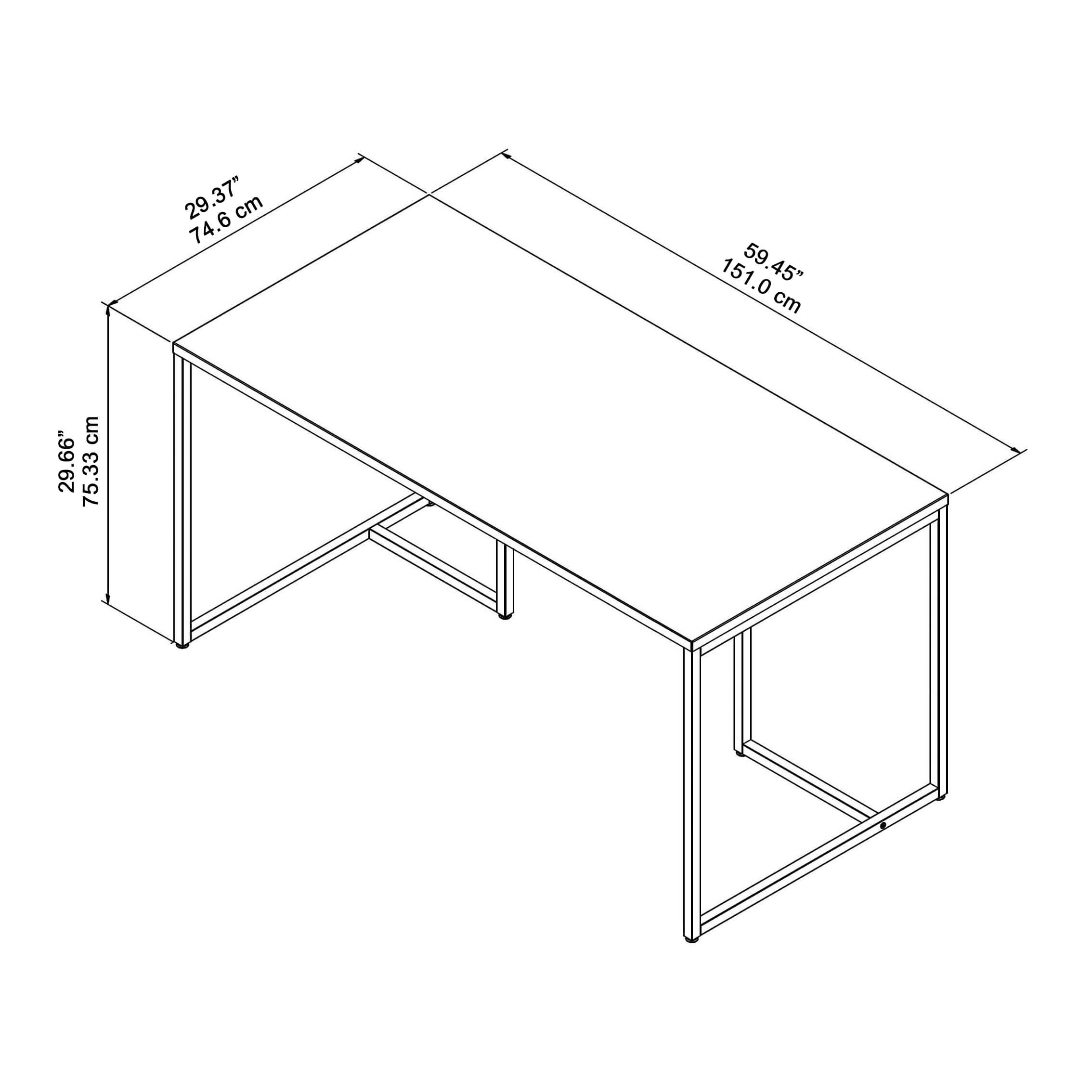 White office desk dimensions White office desk dimensions