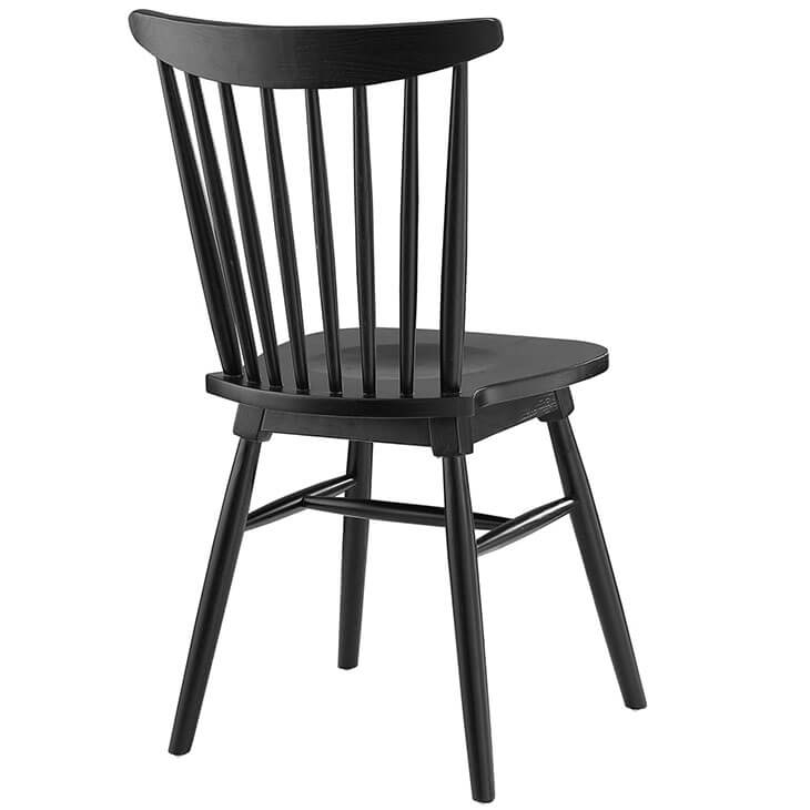 Dining wooden chair back view 1 Dining wooden chair back view 1