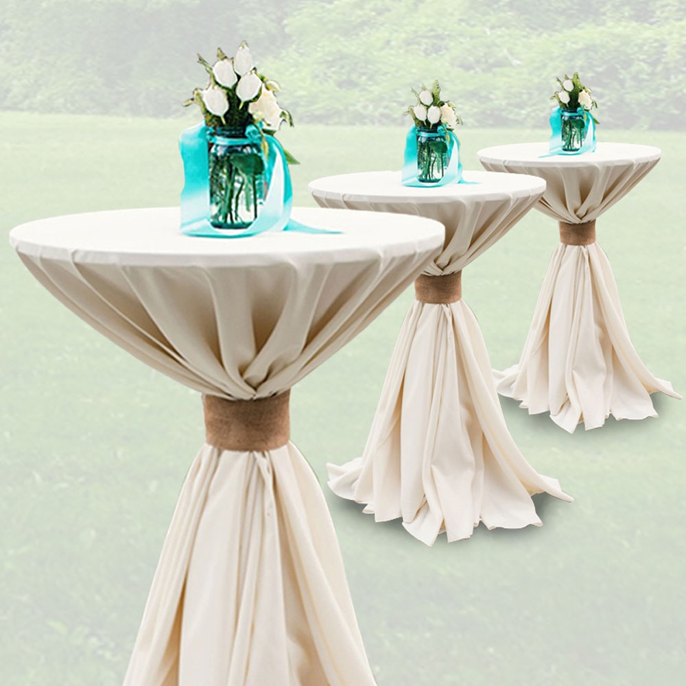 Dual height wooden bar table environmental Dual height wooden bar table environmental