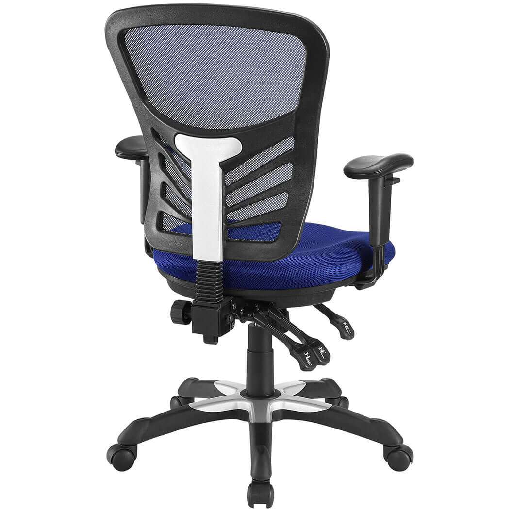 Ergonomic mesh office chair rear view Ergonomic mesh office chair rear view