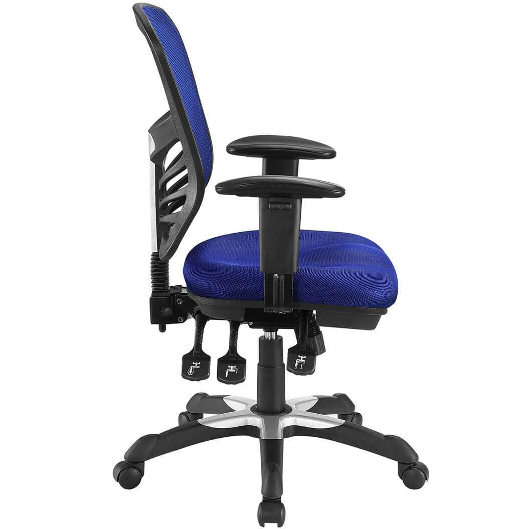 Ergonomic mesh office chair side view Ergonomic mesh office chair side view