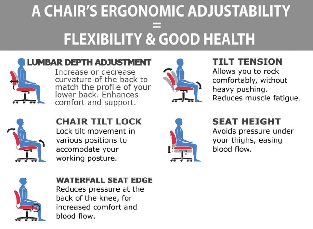 Executive high back office chair ergonomic features Executive high back office chair ergonomic features