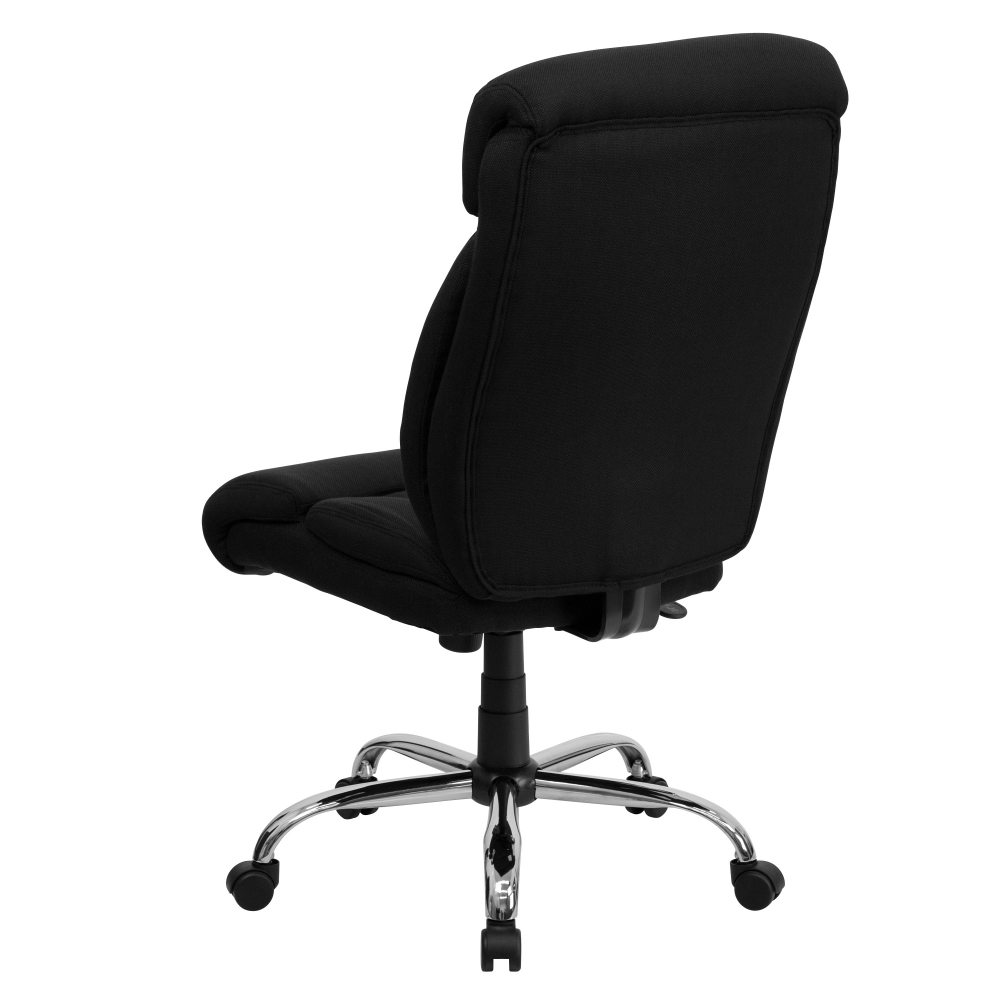 Executive high back office chair rear view Executive high back office chair rear view