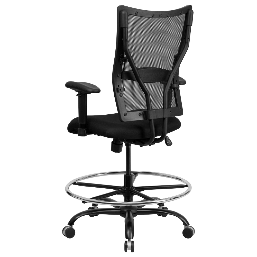 Extra tall office chair rear view Extra tall office chair rear view
