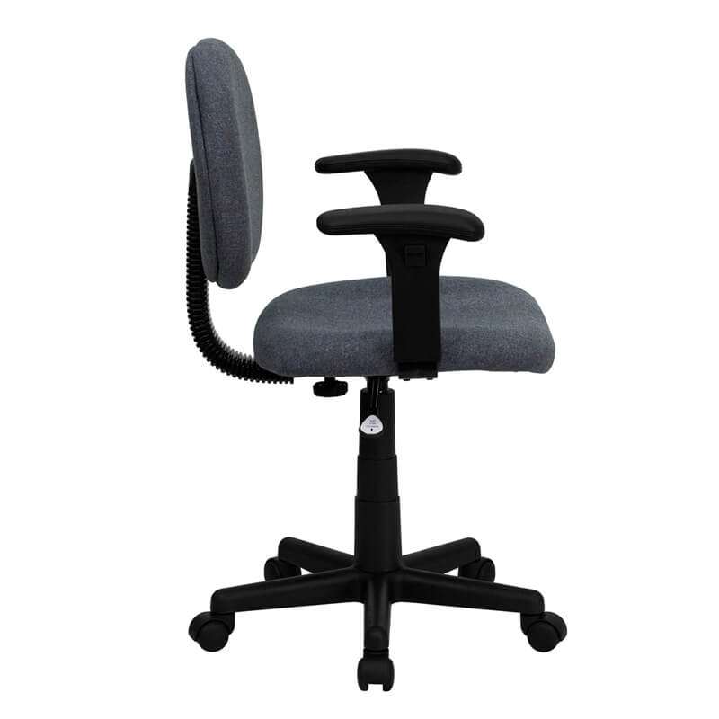 Fabric office chairs side view 1 Fabric office chairs side view 1