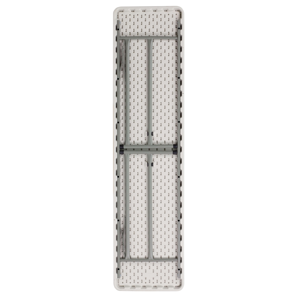 Folding training table bottom view Folding training table bottom view