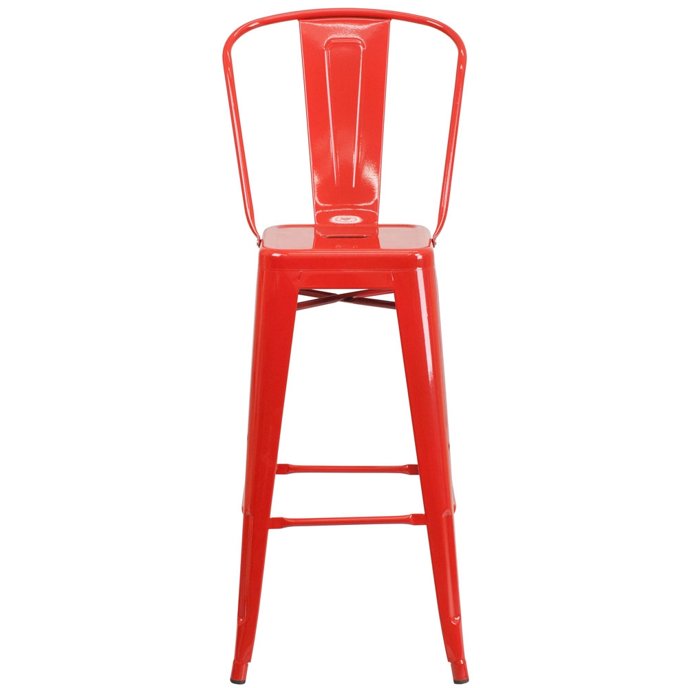 French cafe chairs front view French cafe chairs front view