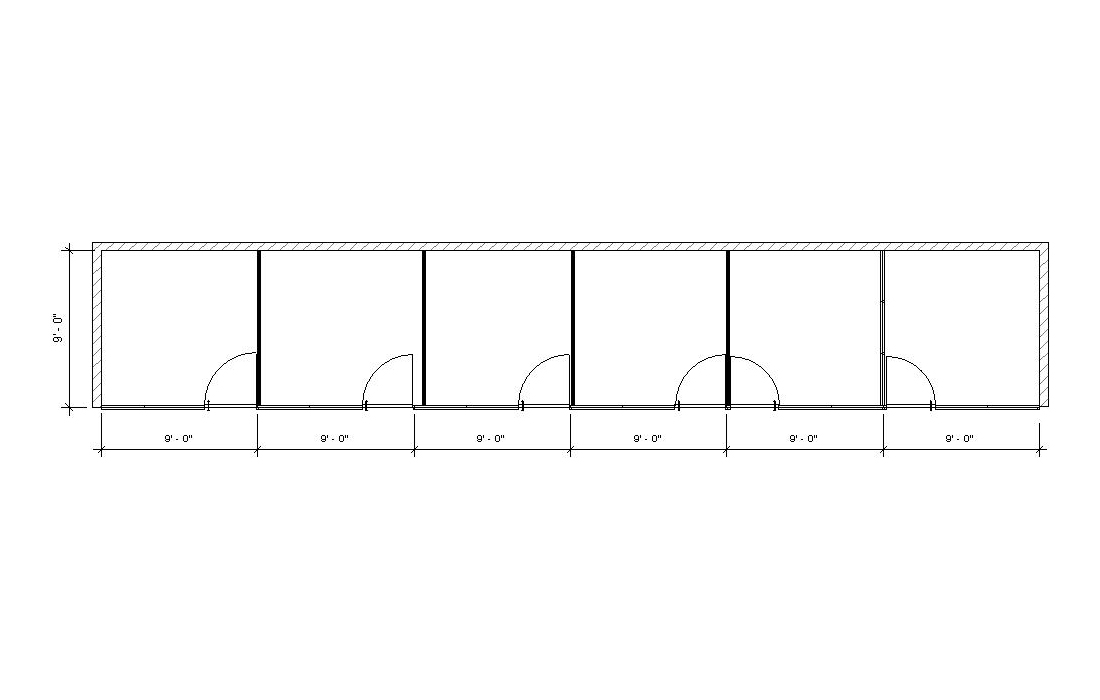 Glass wall cubes 13 drawing Glass wall cubes 13 drawing