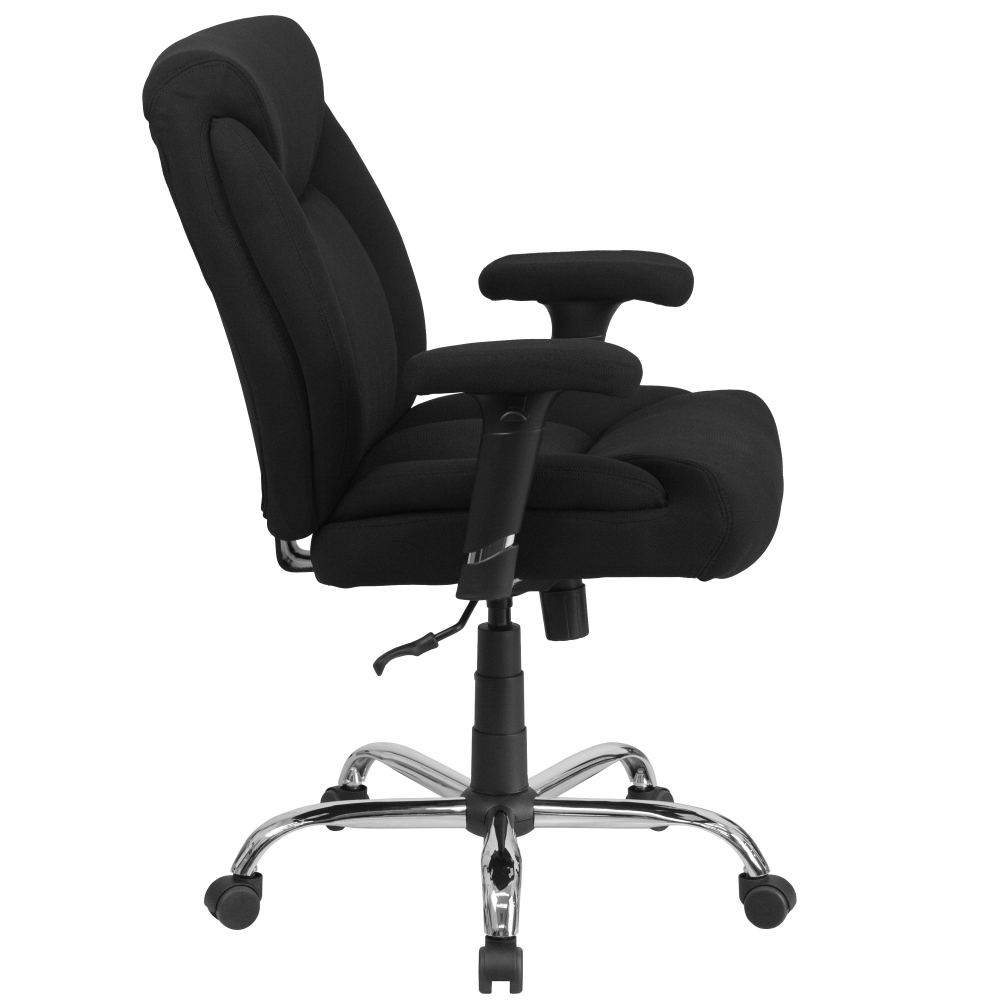 Heavy duty computer chair side view Heavy duty computer chair side view