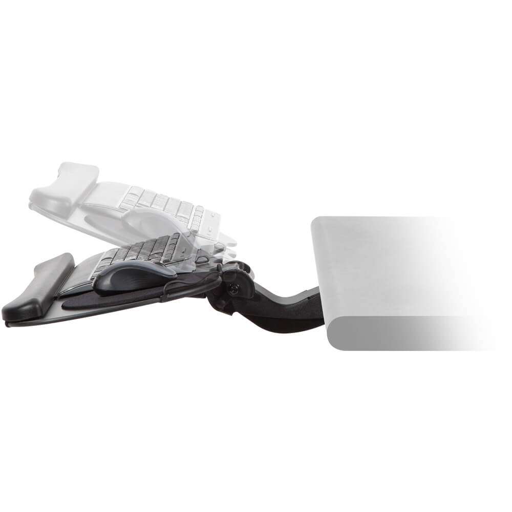 Height adjustable keyboard tray view 1 Height adjustable keyboard tray view 1