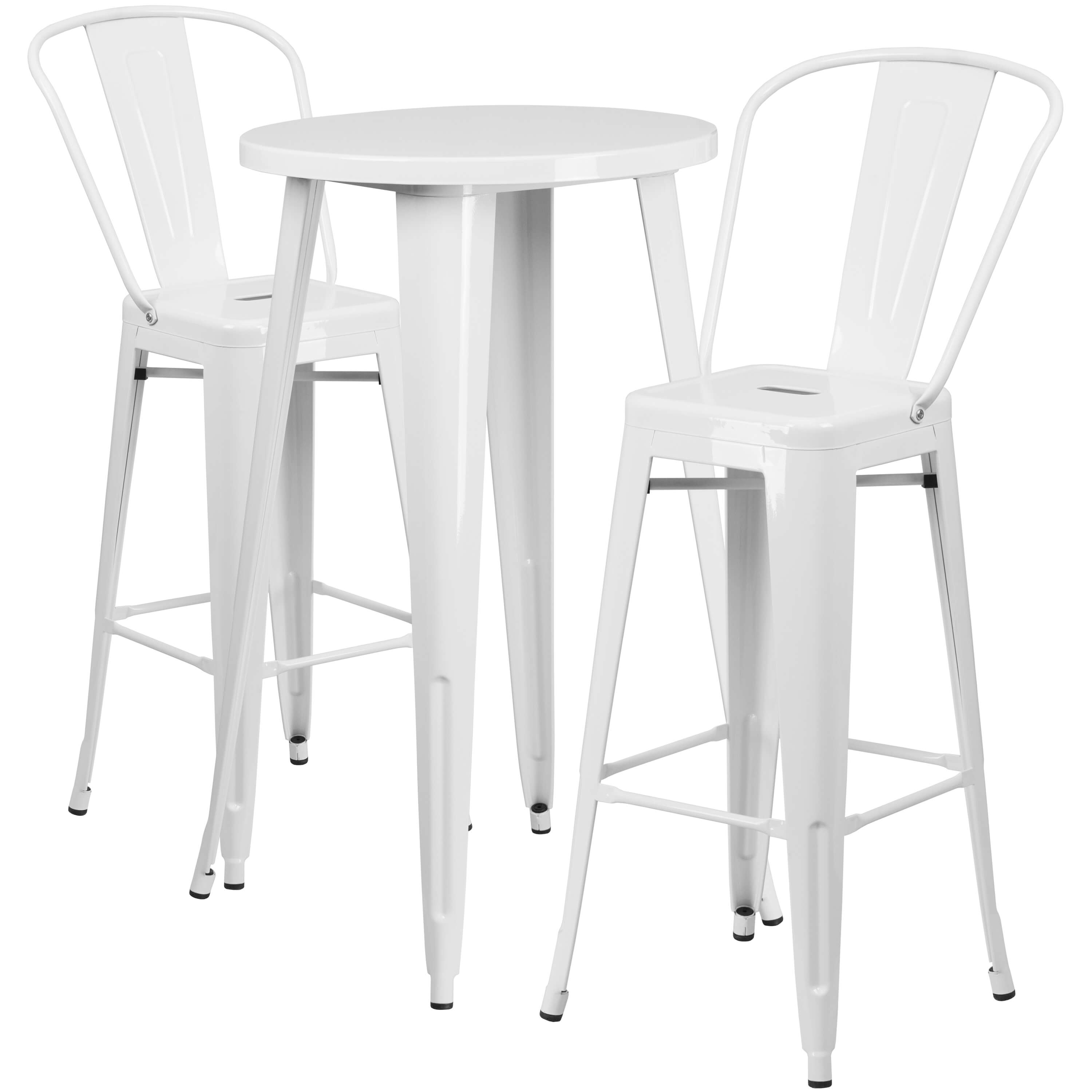 High top table set CUB CH 51080BH 2 30CAFE WH GG FLA High top table set CUB CH 51080BH 2 30CAFE WH GG FLA