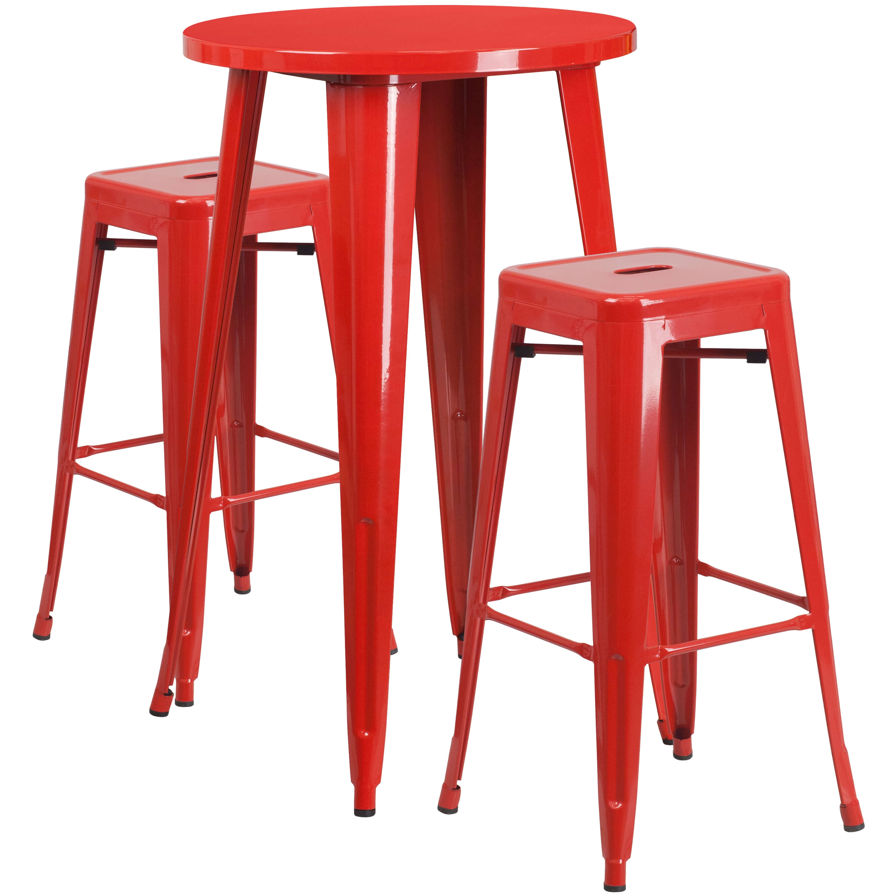 High top table set CUB CH 51080BH 2 30SQST RED GG FLA High top table set CUB CH 51080BH 2 30SQST RED GG FLA