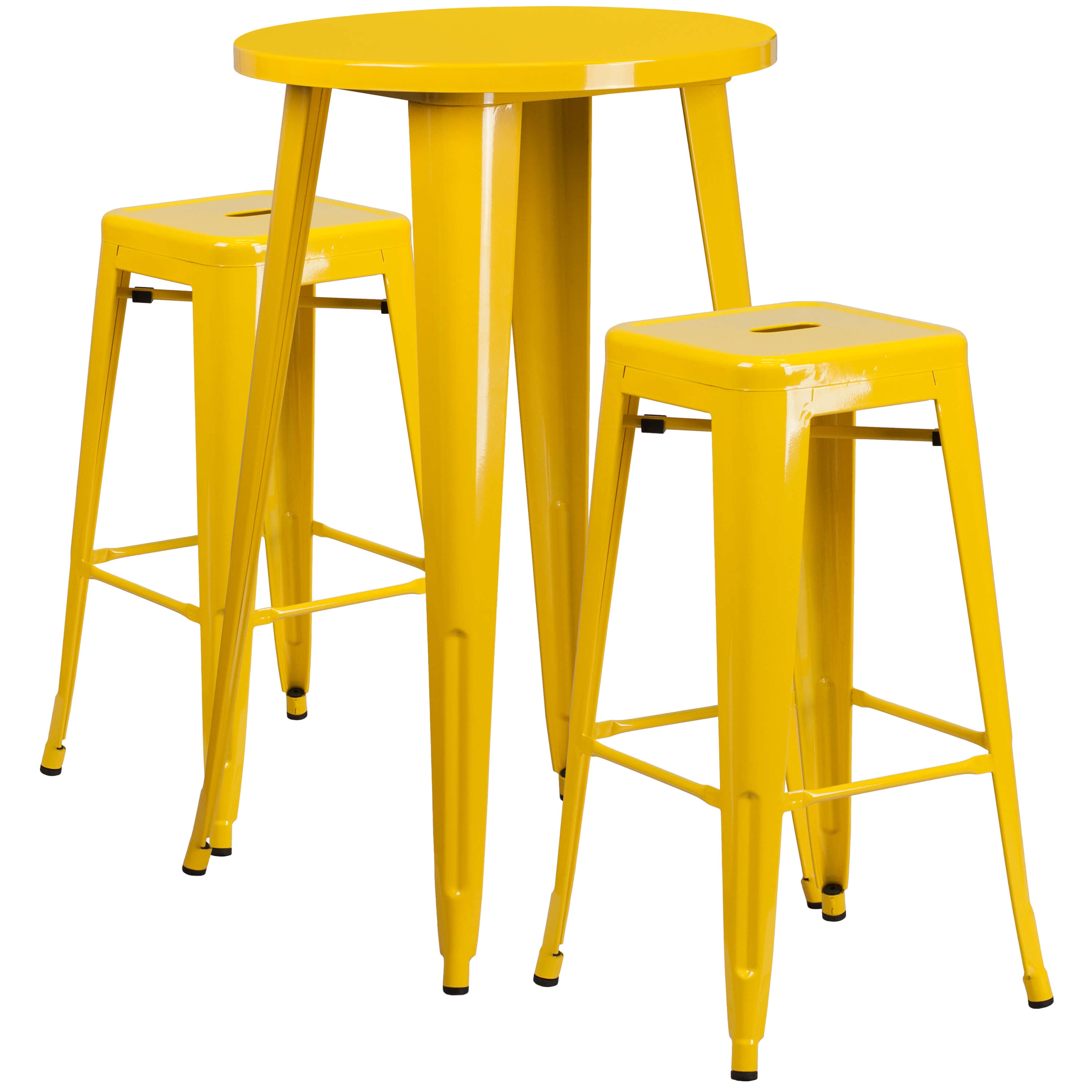 High top table set CUB CH 51080BH 2 30SQST YL GG FLA High top table set CUB CH 51080BH 2 30SQST YL GG FLA