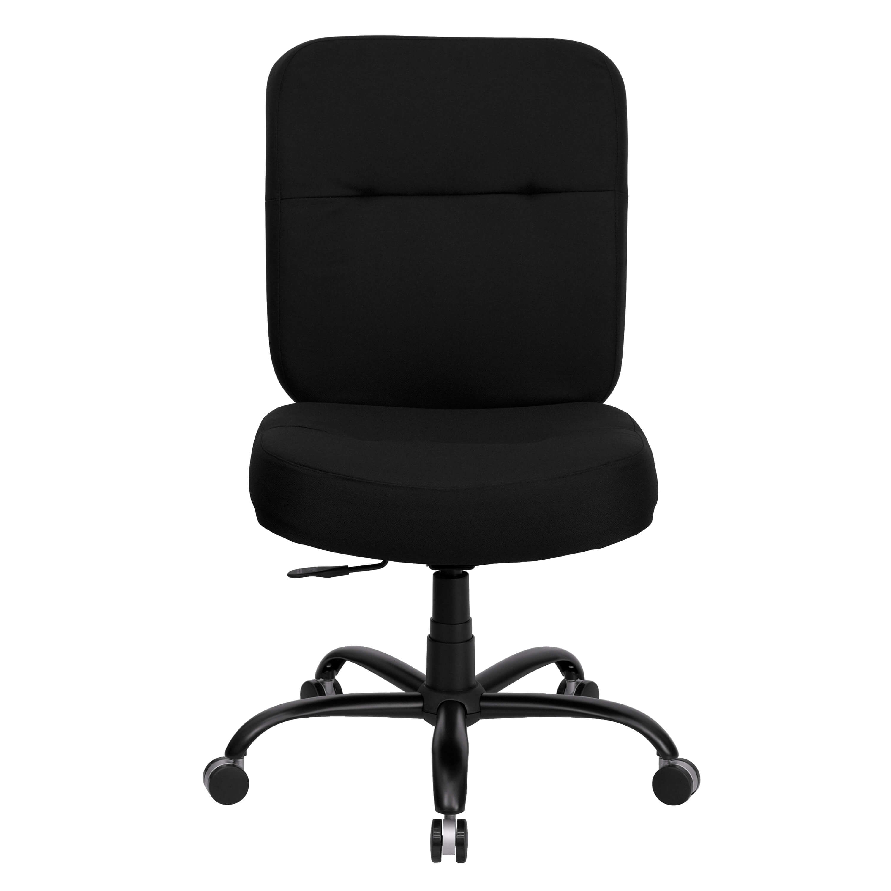 High weight capacity office chair front view High weight capacity office chair front view