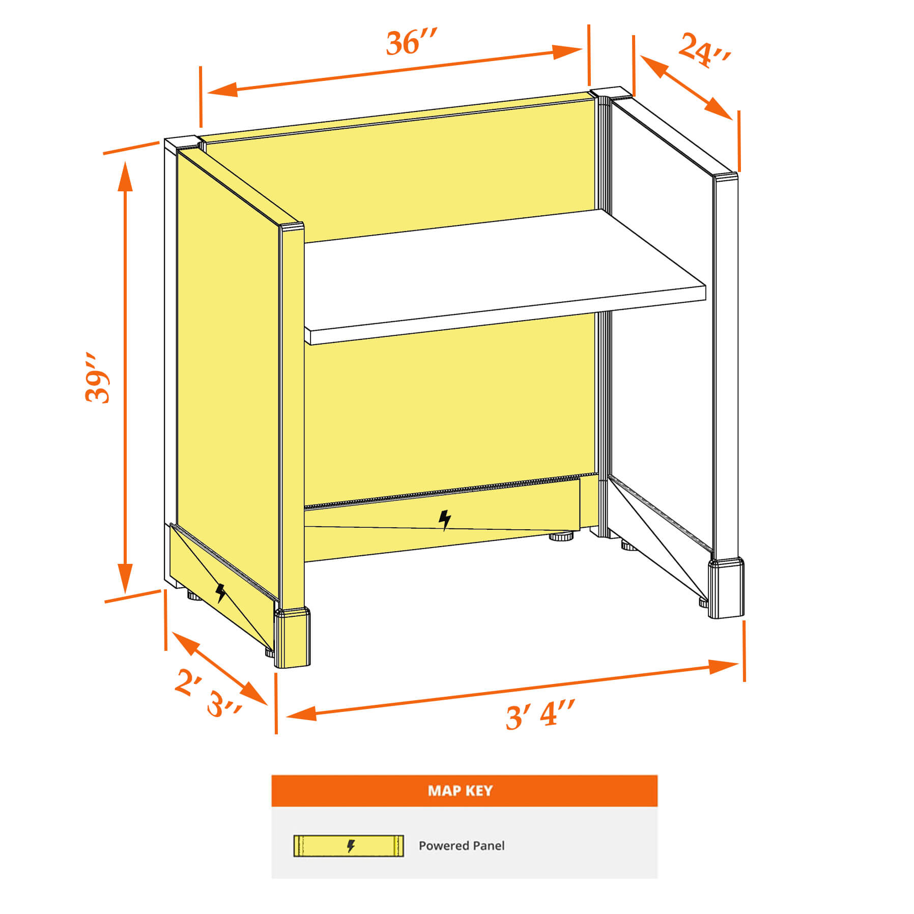 Hot desk CUB 1 39 P 23 WHT WH PSO Hot desk CUB 1 39 P 23 WHT WH PSO