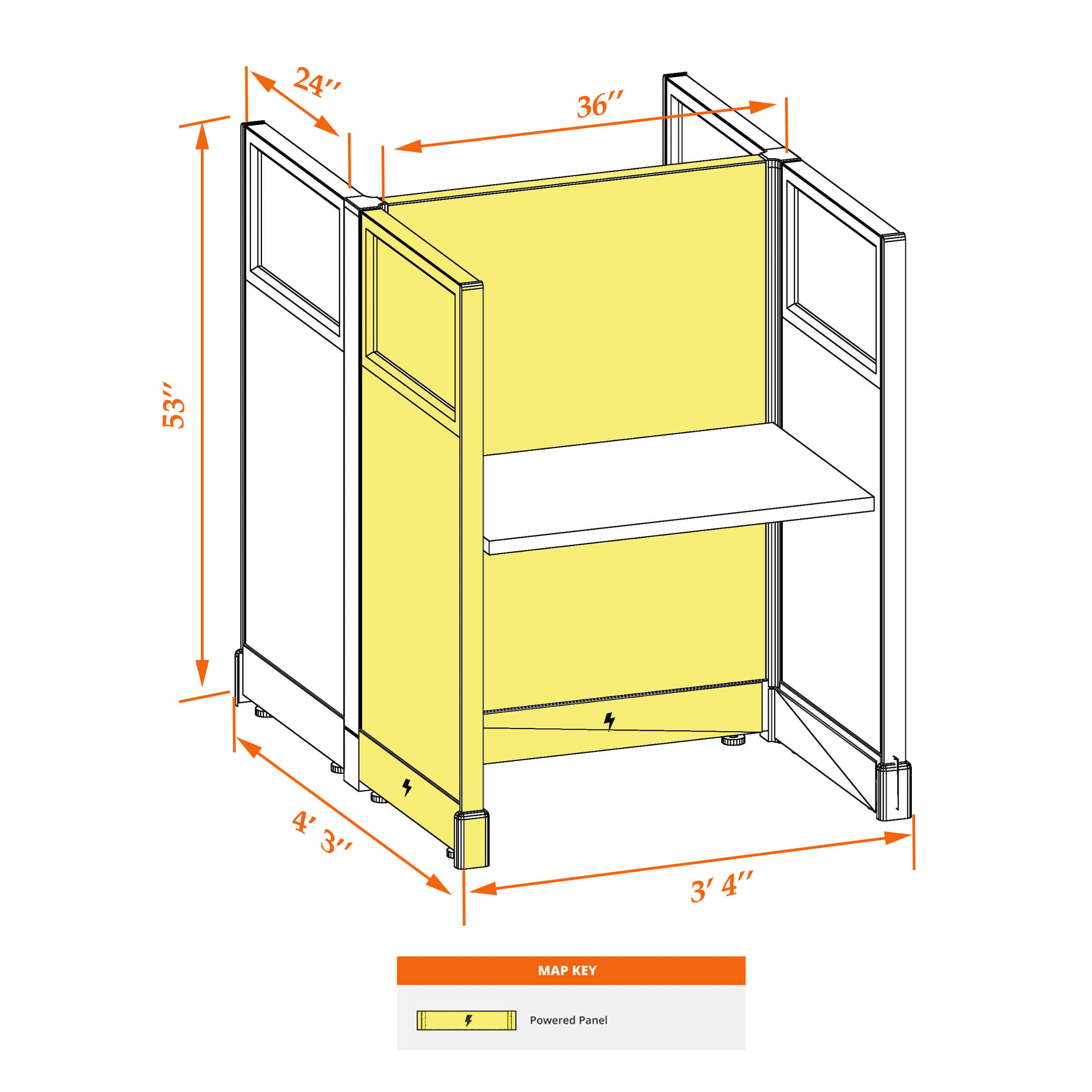 Hot desk CUB 2 53 P 23 G WHT WH PSO Hot desk CUB 2 53 P 23 G WHT WH PSO