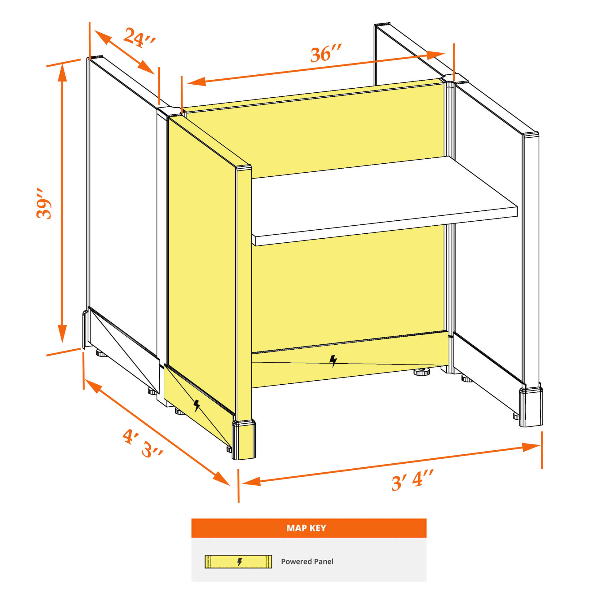 Hot desk CUB 2C 39 P 23 WHT WH PSO Hot desk CUB 2C 39 P 23 WHT WH PSO