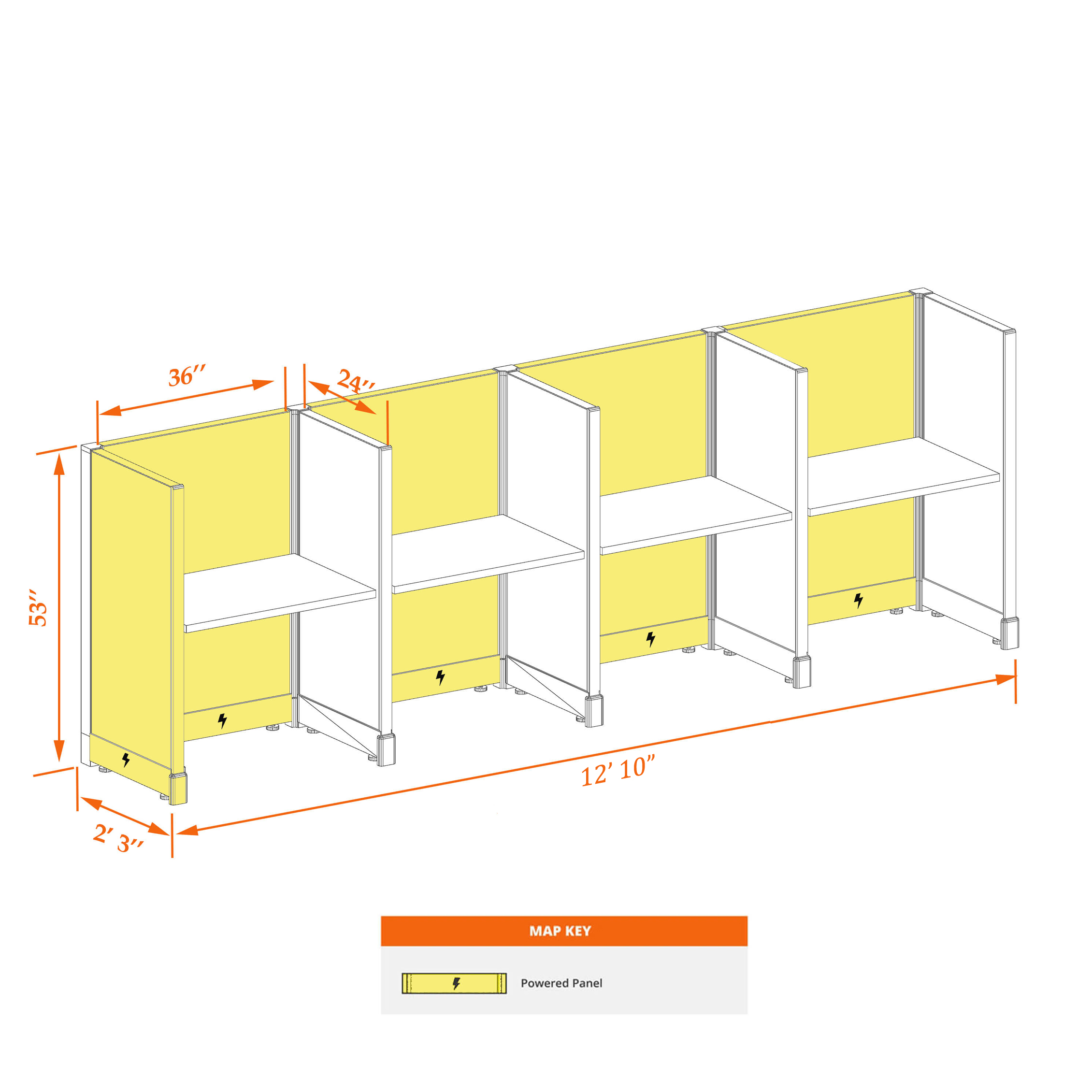 Hotelling station 53HP 23 4PI 1 Hotelling station 53HP 23 4PI 1