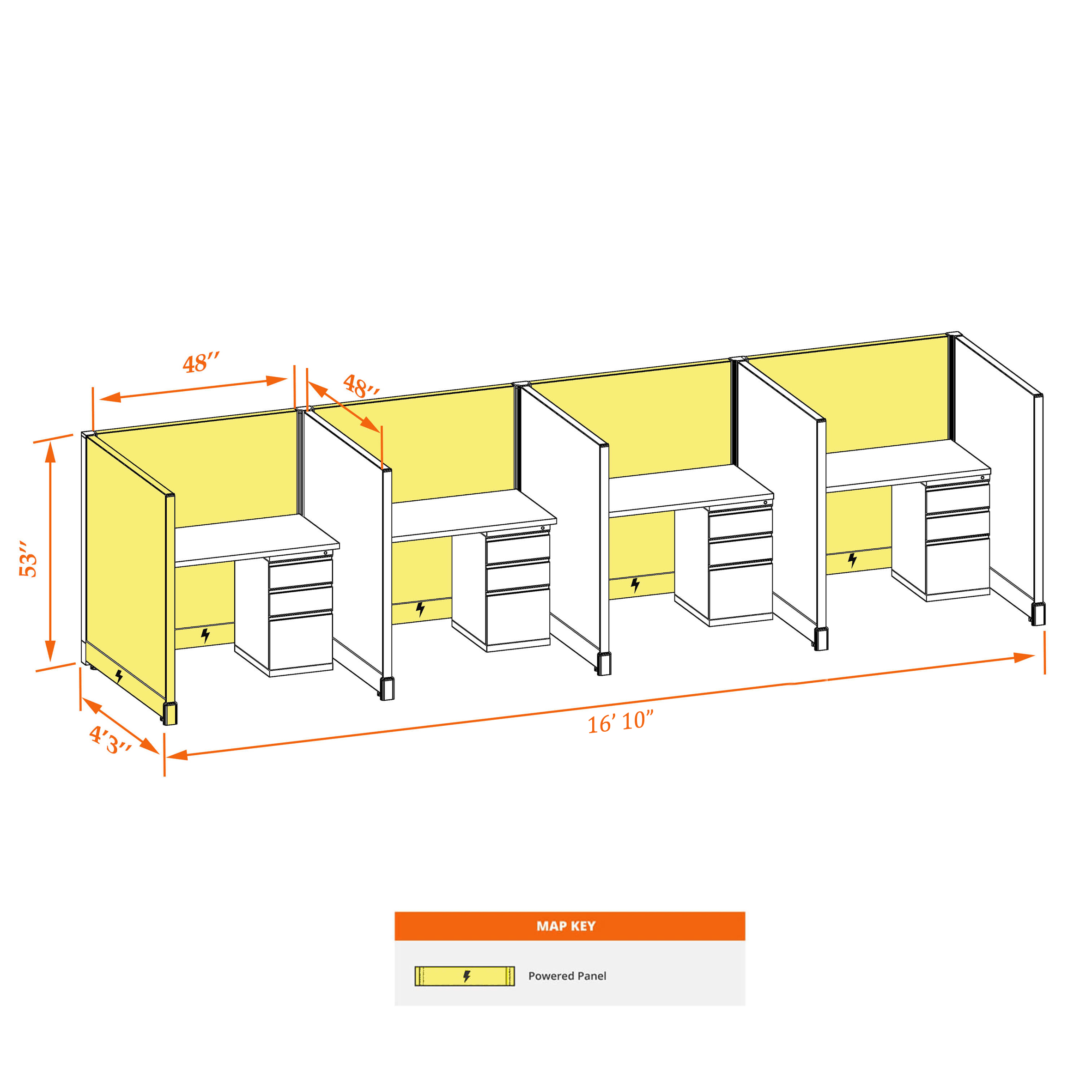 Hotelling station 53HP 44 4PI 1 Hotelling station 53HP 44 4PI 1