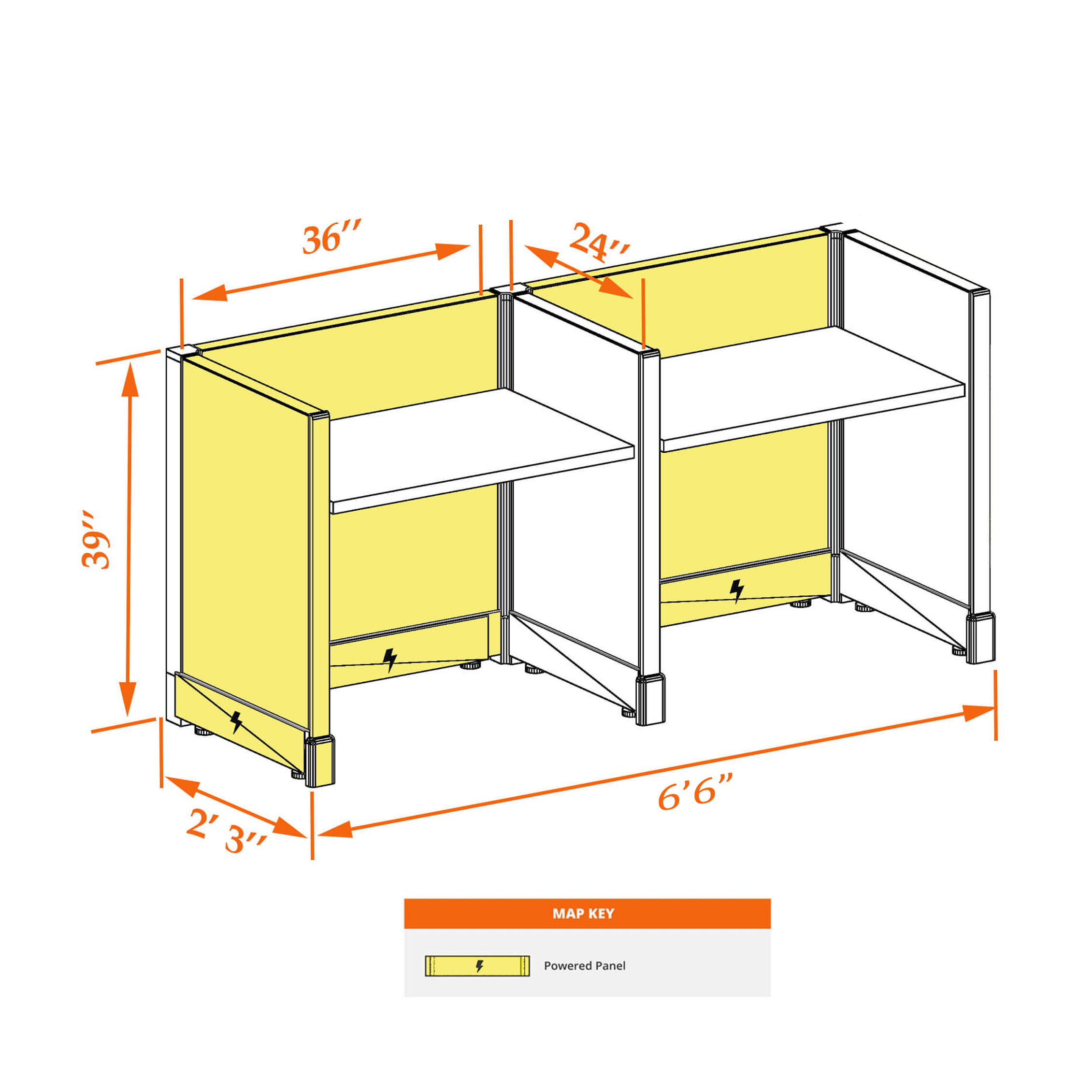 Small cubicles 39HP 23 2PI Small cubicles 39HP 23 2PI