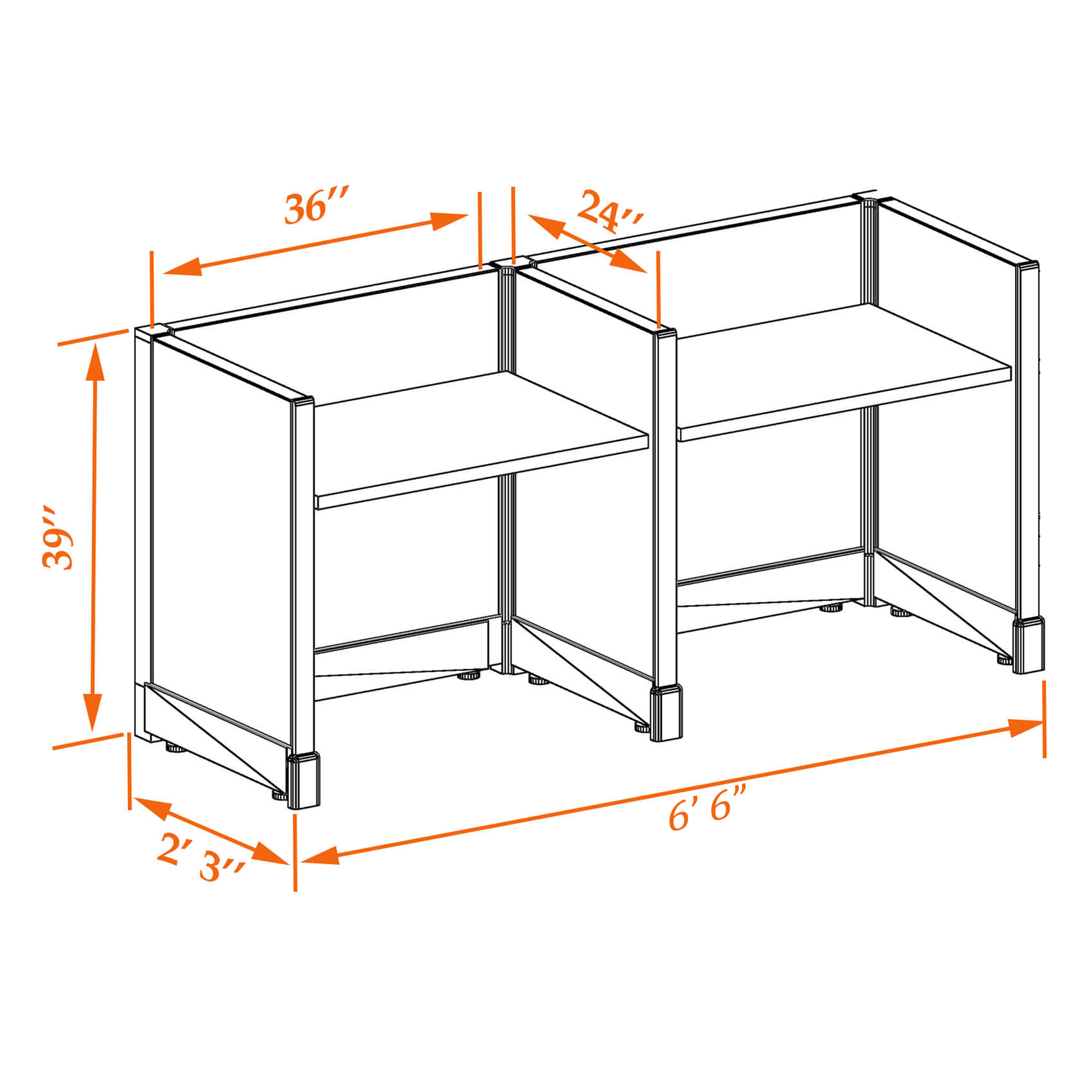 Small office cubicles 39HU 23 2PI 1 Small office cubicles 39HU 23 2PI 1