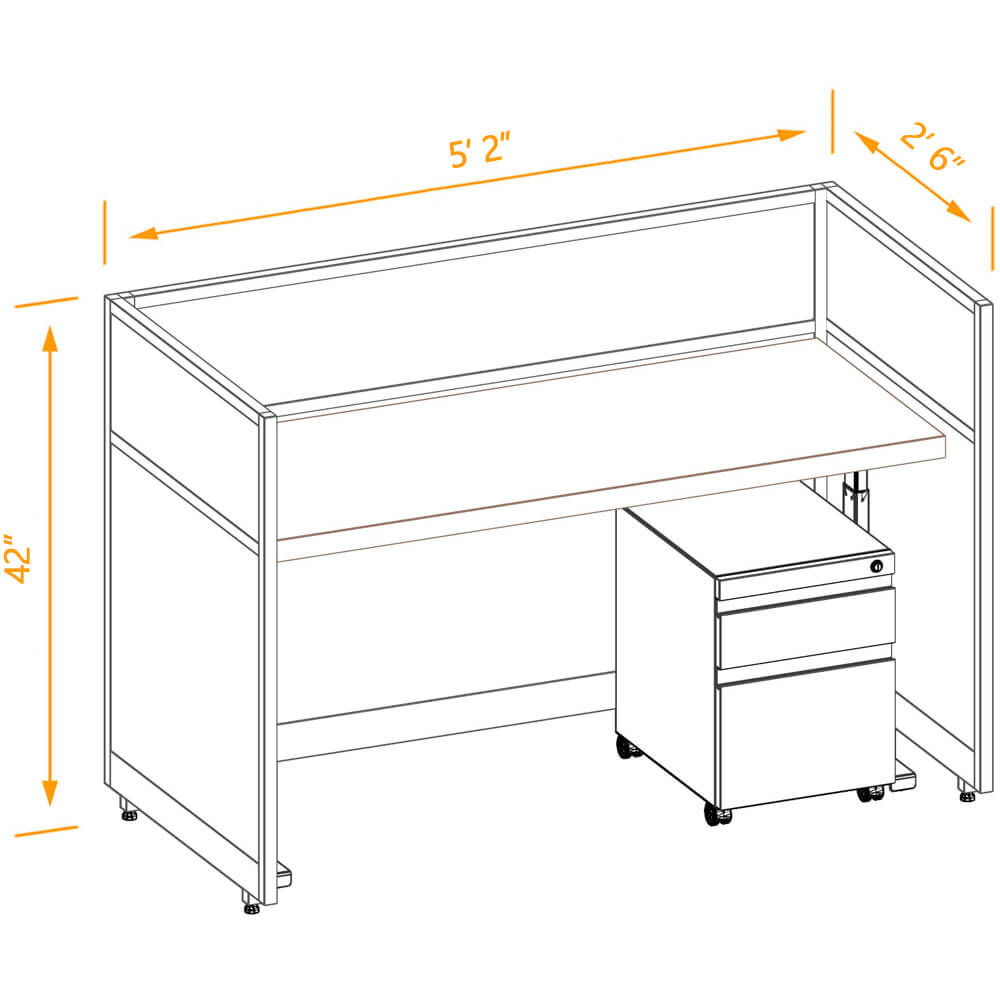 Industrial office design 2x5x42 sit and stand dimensions Industrial office design 2x5x42 sit and stand dimensions