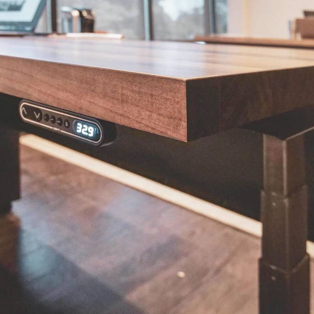 Industrial office design sit and stand buttons Industrial office design sit and stand buttons