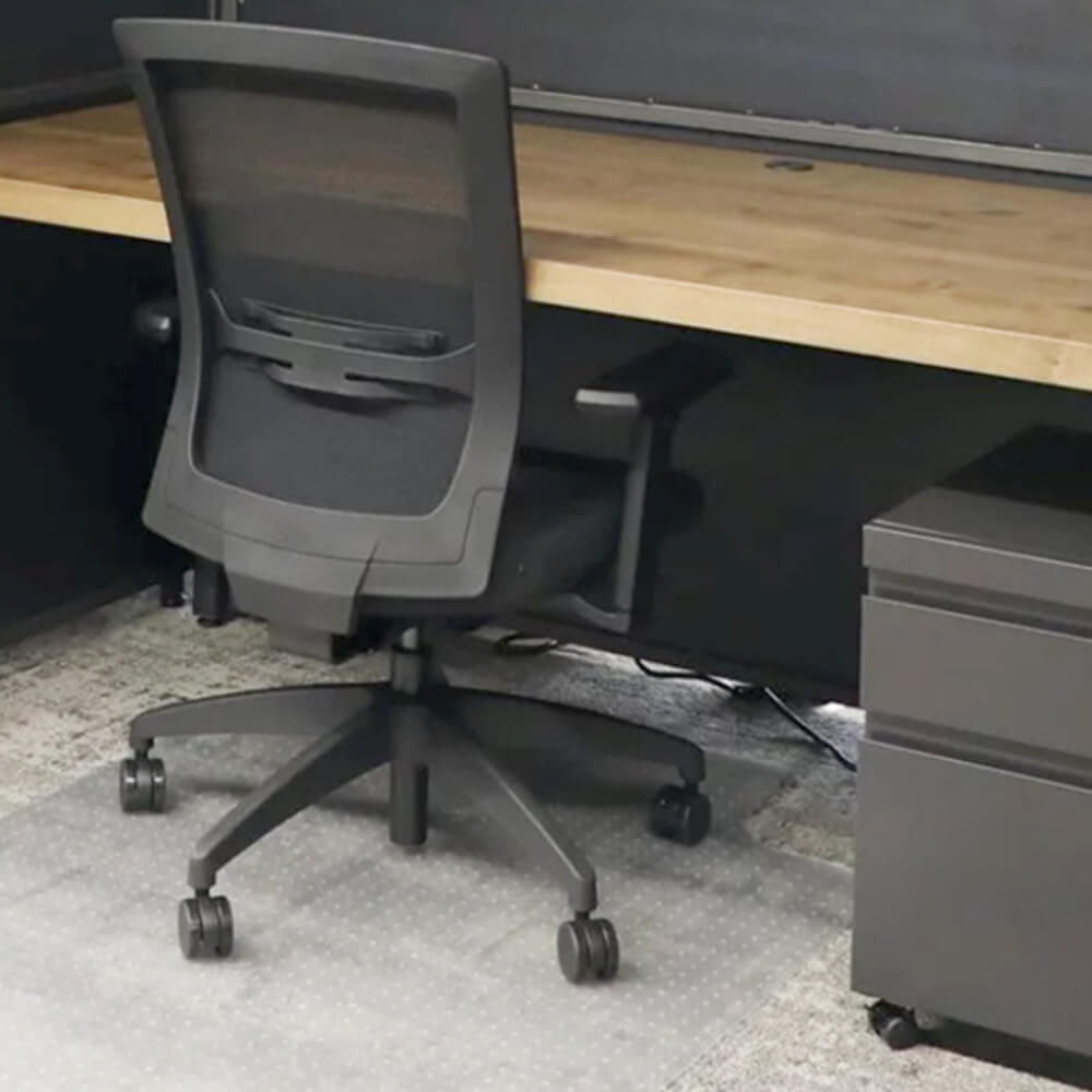 Industrial office design sit and stand close up Industrial office design sit and stand close up