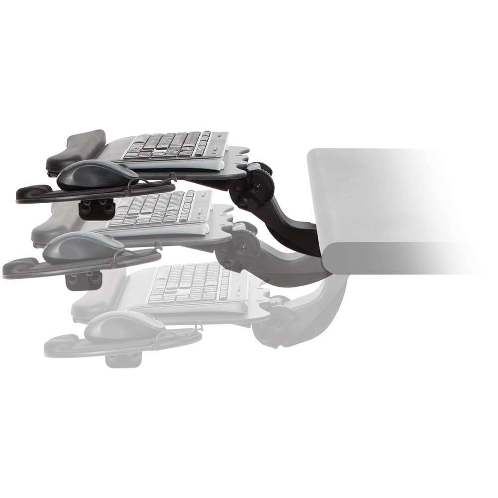 Keyboard mount for desk view 2 Keyboard mount for desk view 2