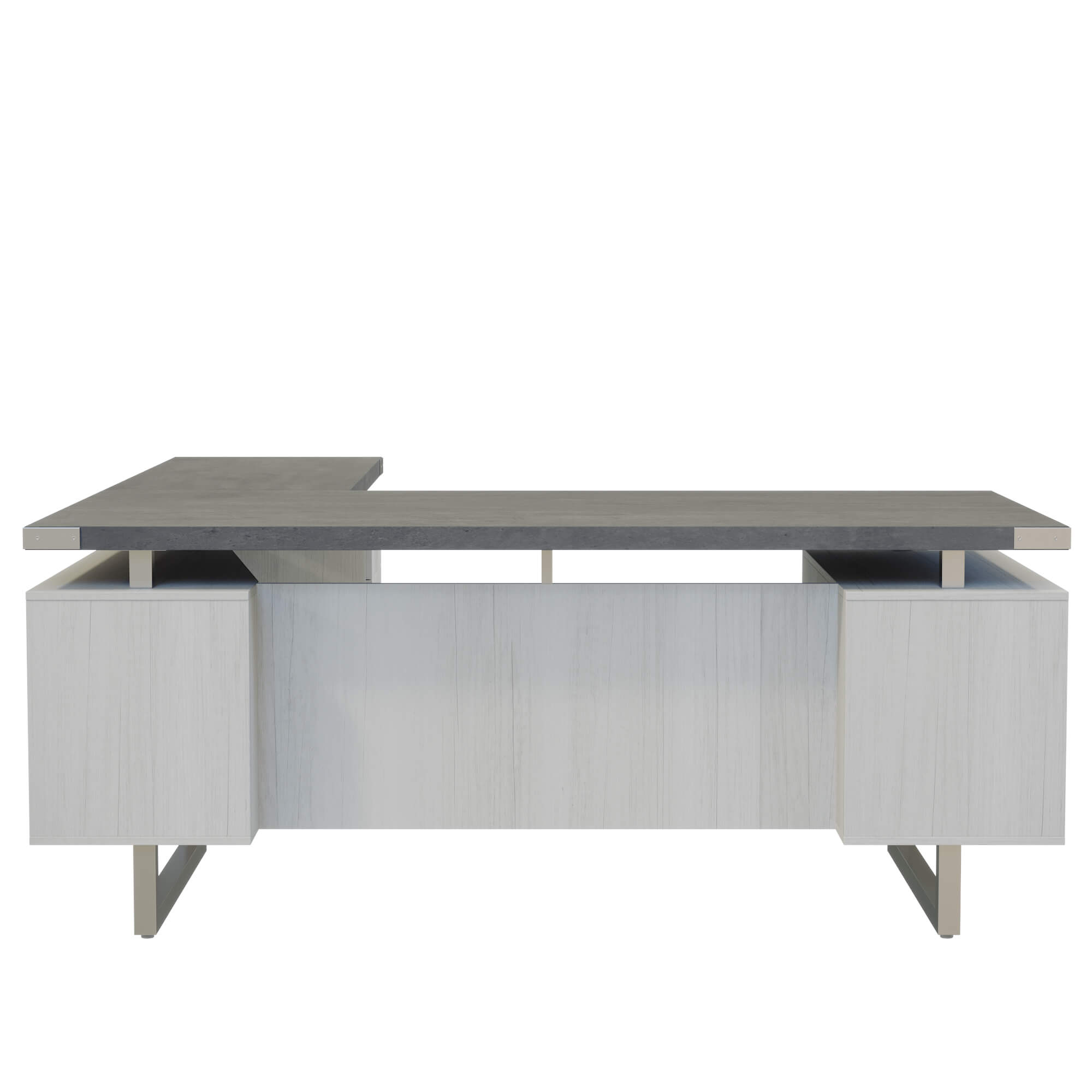 HO4 large l shaped desk CUB MRLSBF7236SGY FAS back HO4 large l shaped desk CUB MRLSBF7236SGY FAS back