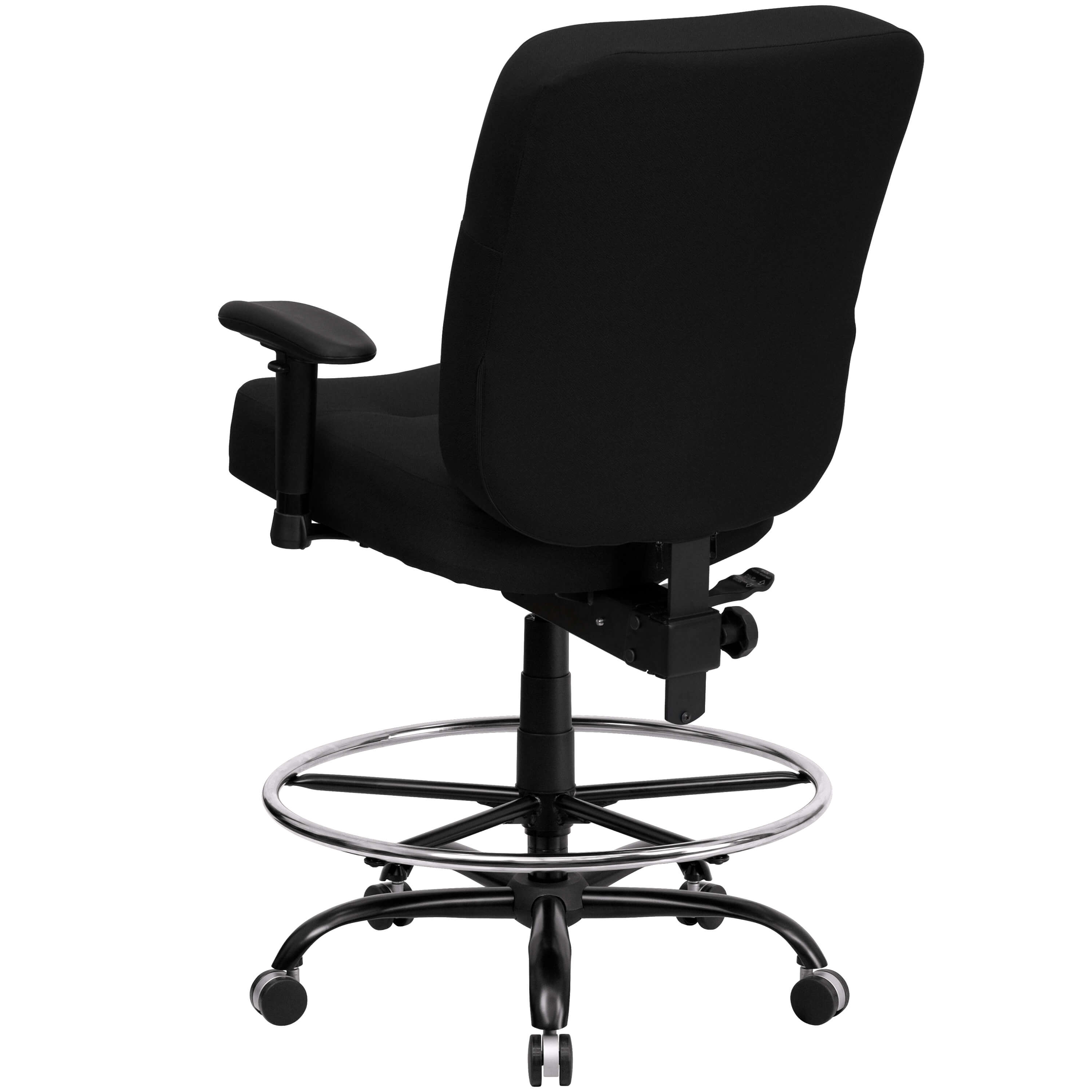 Large size office chairs back view Large size office chairs back view