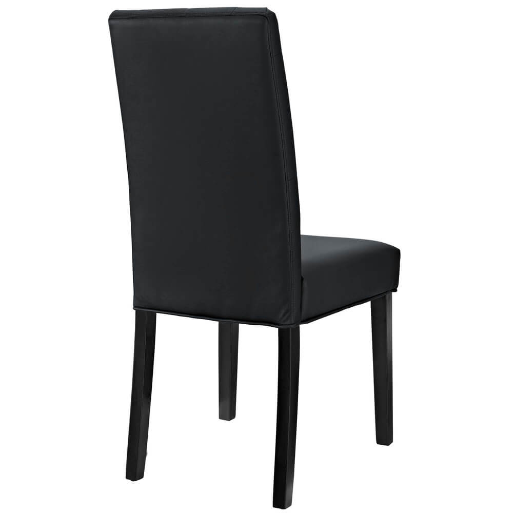 Leather restaurant chair back view Leather restaurant chair back view