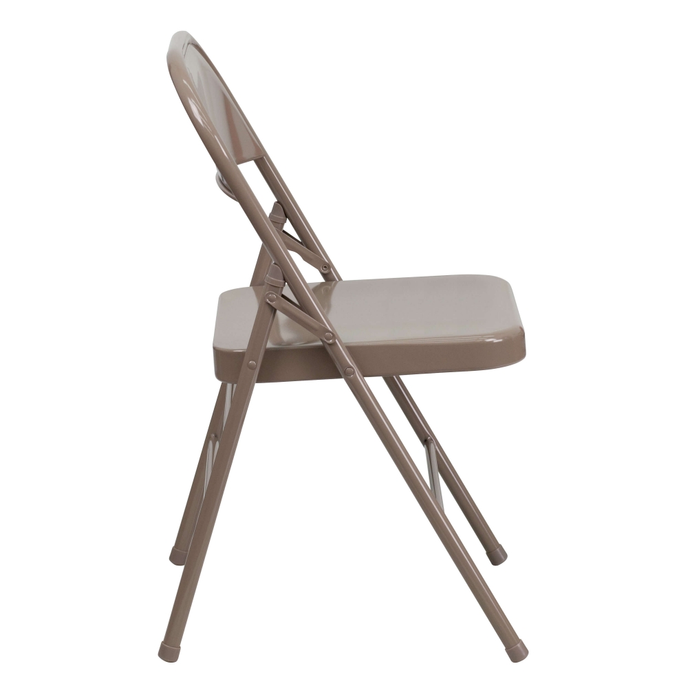 Lightweight folding chair side view Lightweight folding chair side view