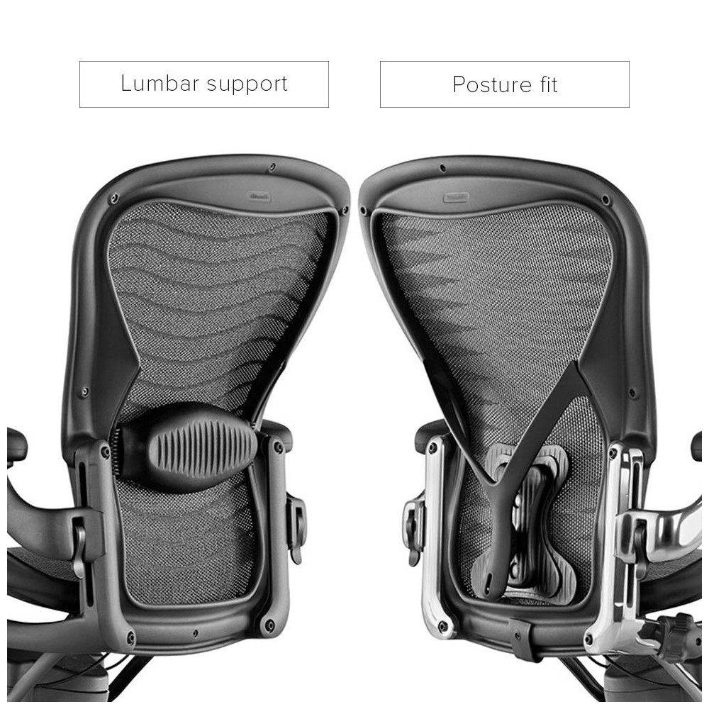 Lumbar support vs posture fit Lumbar support vs posture fit