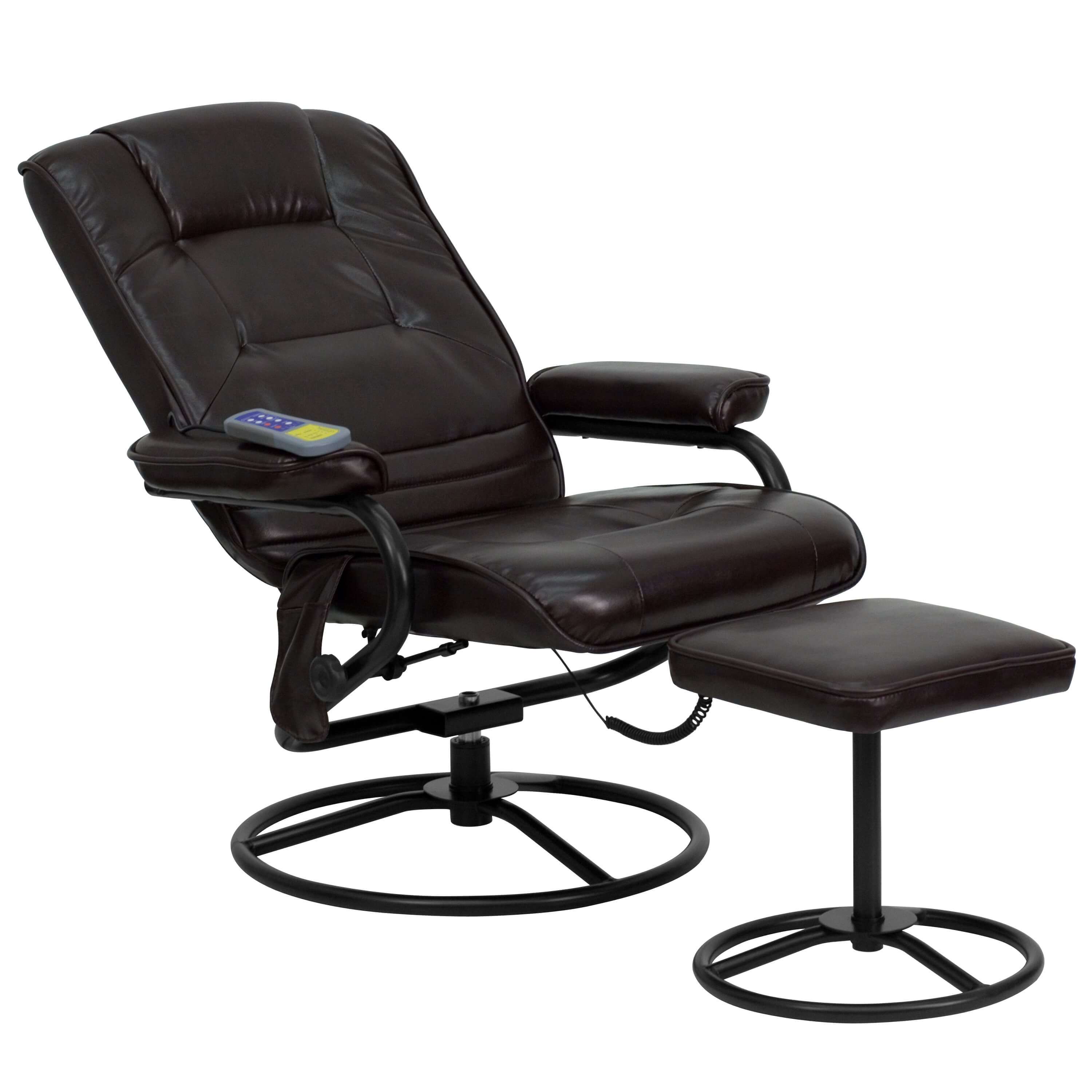 Massage chair recliner reclined view Massage chair recliner reclined view