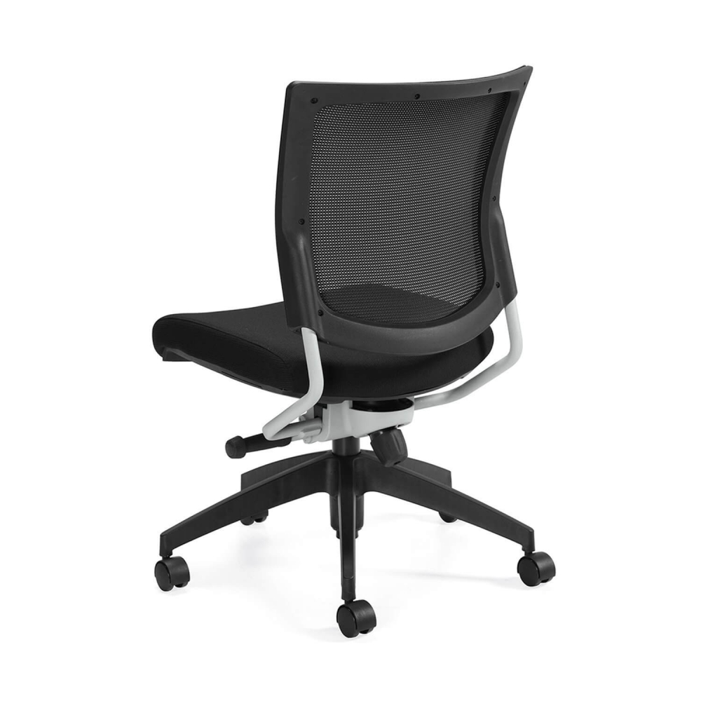 Mesh back office chair rear view Mesh back office chair rear view