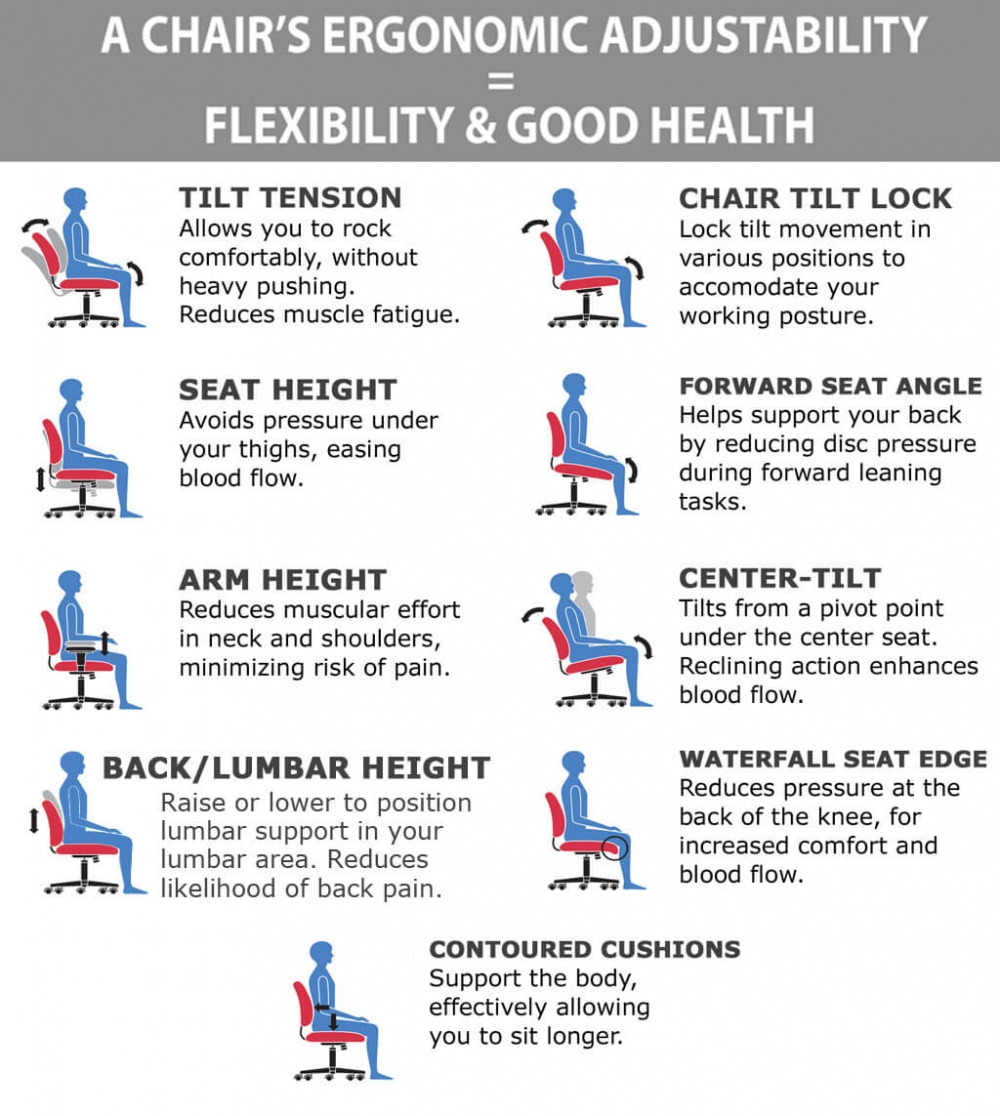 Mesh chair ergonomic features Mesh chair ergonomic features