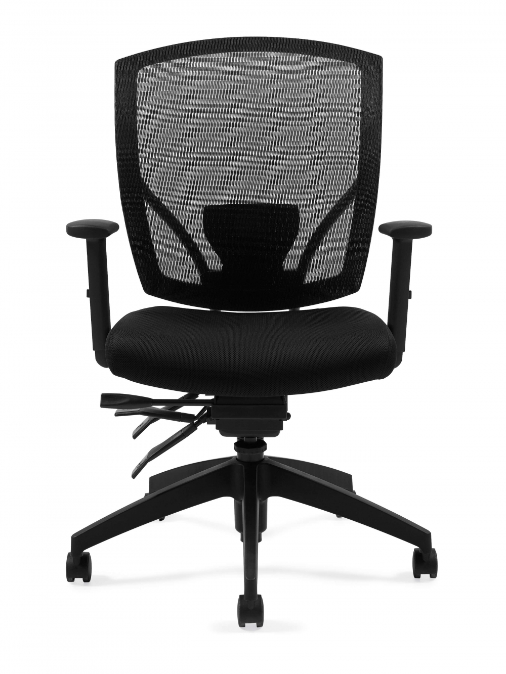 Mesh chair front view Mesh chair front view