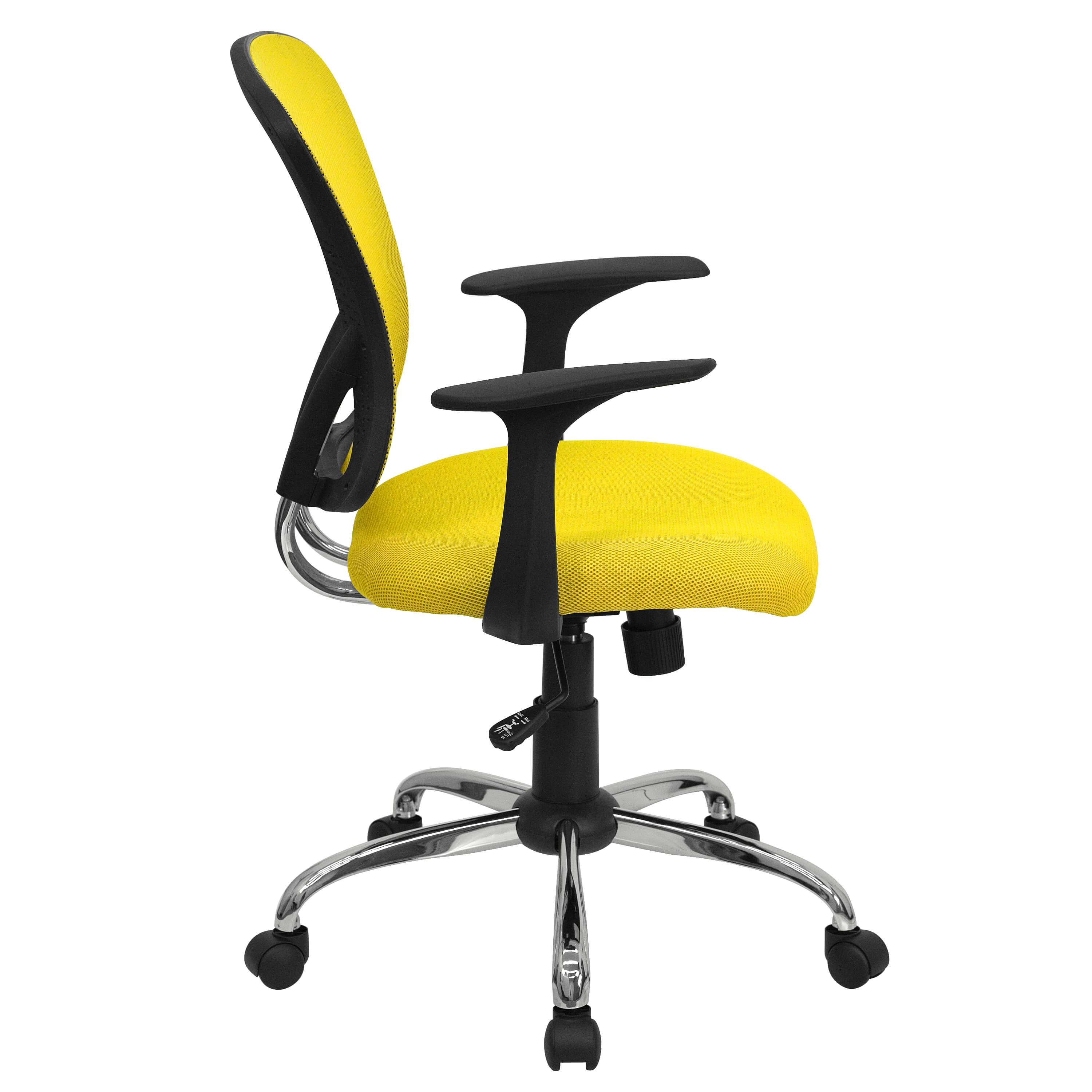 Mesh office chair side view 1 Mesh office chair side view 1