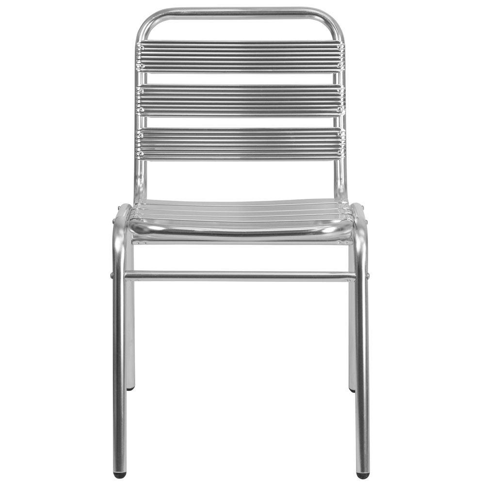 Metal patio dining chairs front view Metal patio dining chairs front view