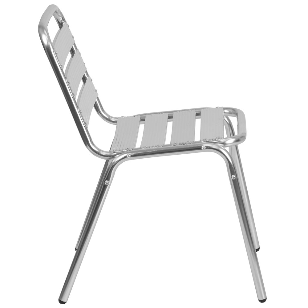 Metal patio dining chairs side view Metal patio dining chairs side view